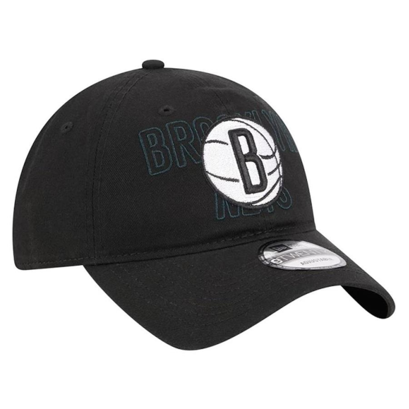 Boné Aba Curva New Era 920 Brooklyn Nets Draft - Strapback - Adulto - Foto 2