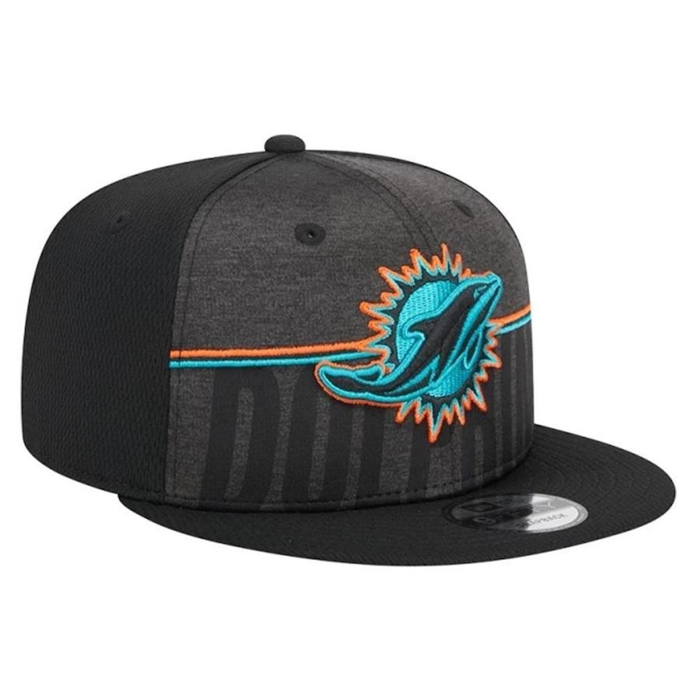 Boné Aba Reta New Era 950 Miami Dolphins Training - Snapback - Adulto - Foto 1