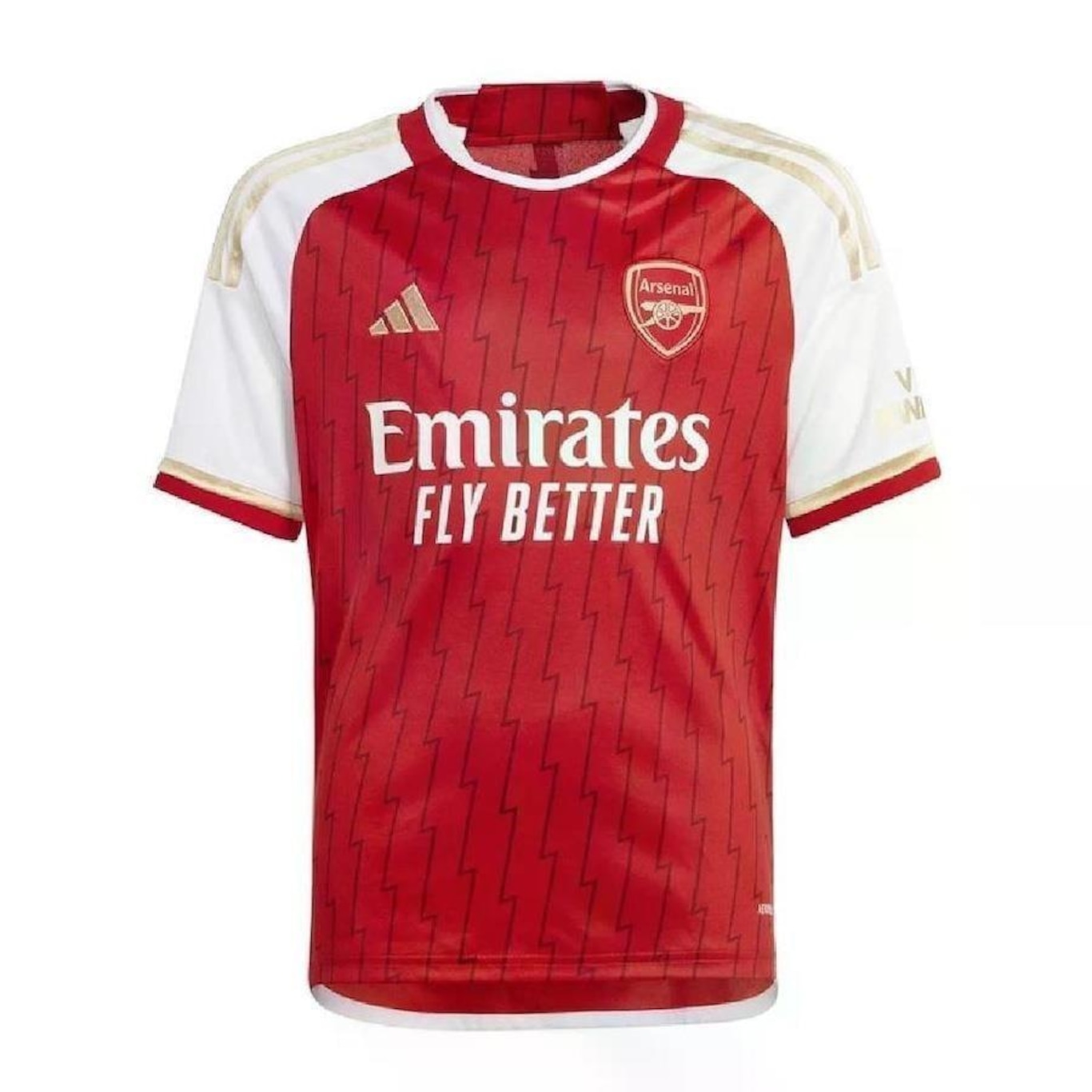 Camisa adidas Arsenal I 23/24 Infantil - Foto 1