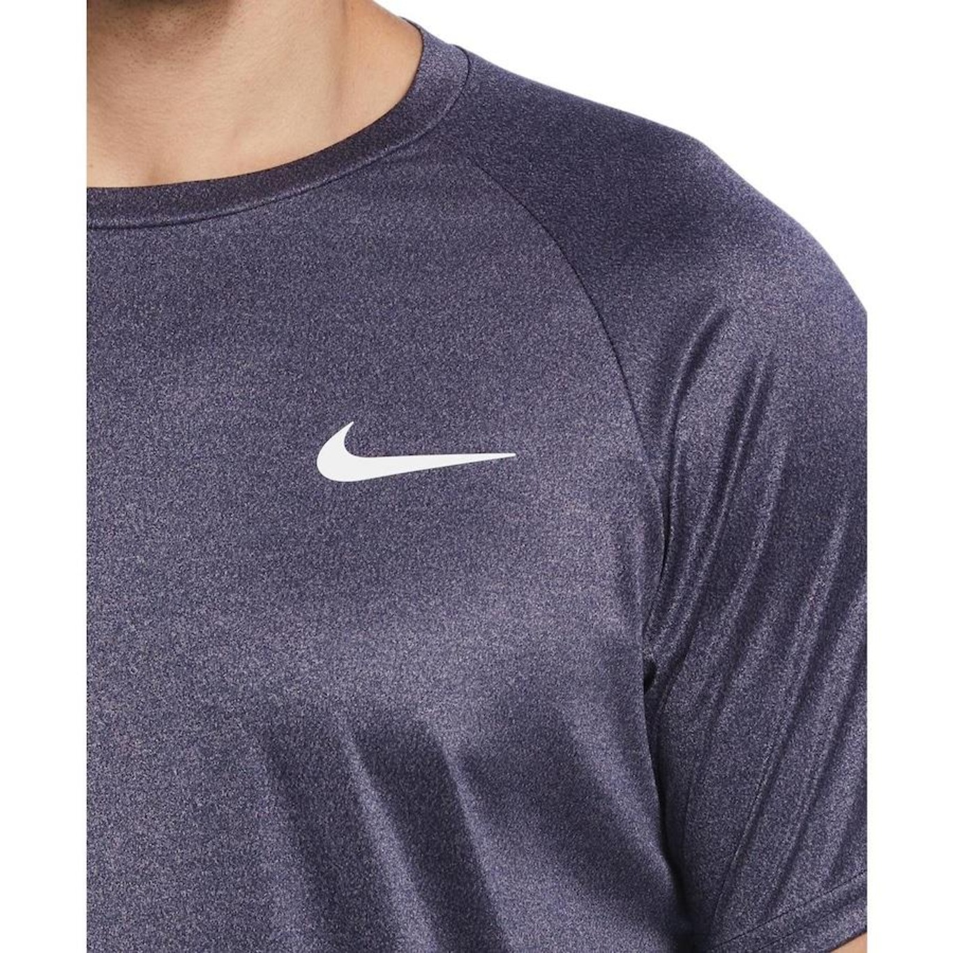 Camiseta Nike Heather Hydroguard - Masculina - Foto 2