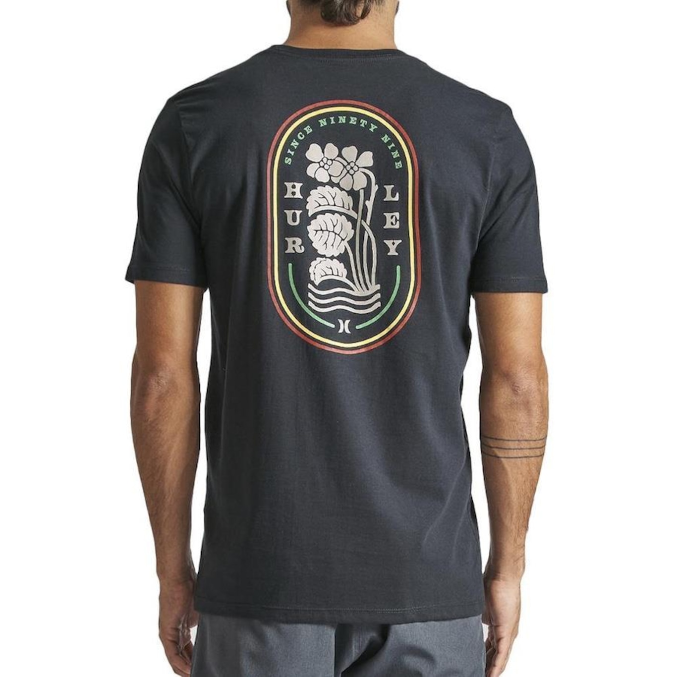 Camiseta Hurley Roots Sm24 - Masculina - Foto 2