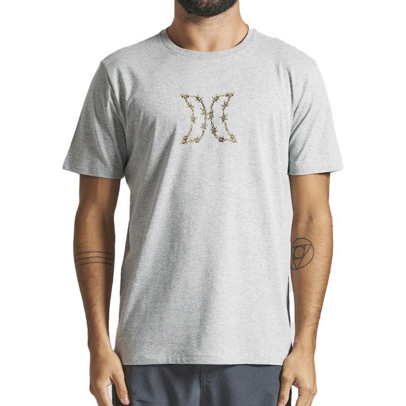 Camiseta Hurley Hard Sm24 - Masculina - Foto 3