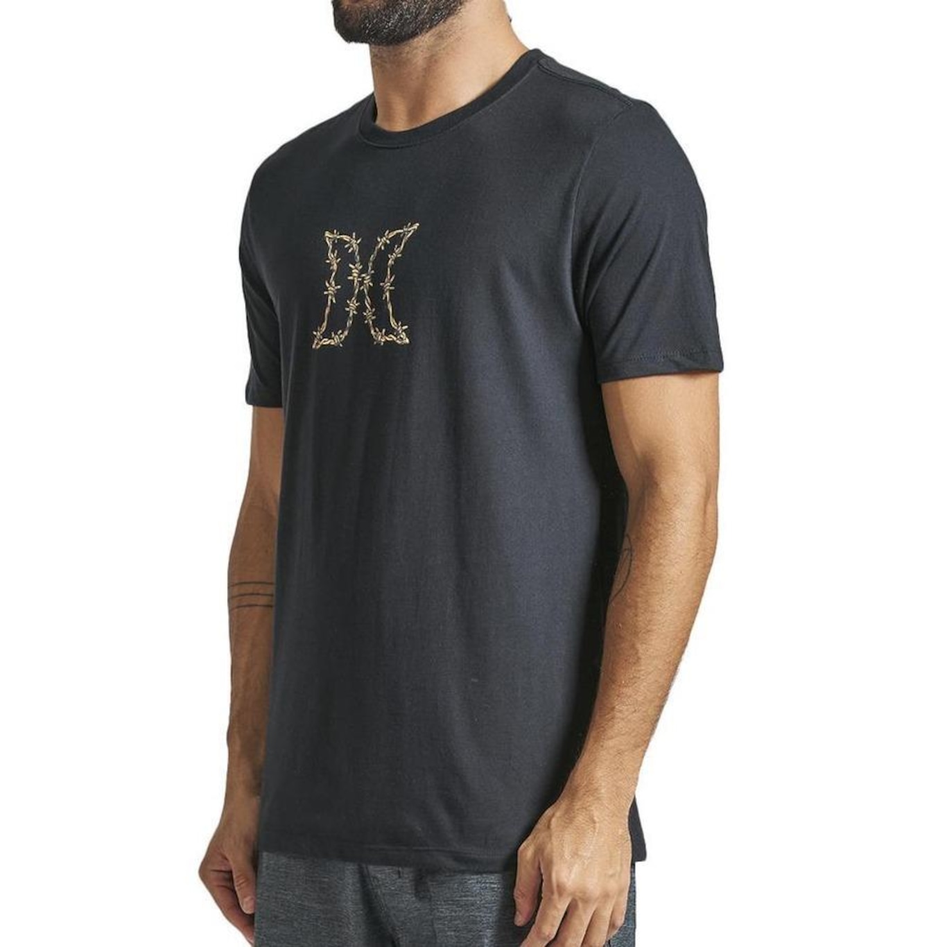 Camiseta Hurley Hard Sm24 - Masculina - Foto 3