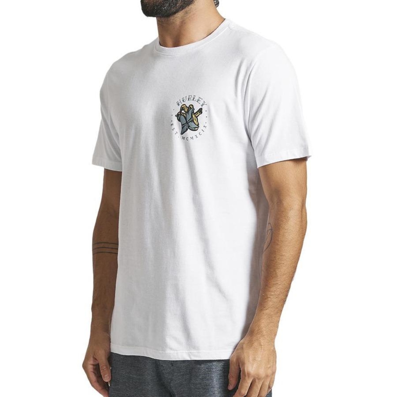 Camiseta Hurley Eagle Sm24 - Masculina - Foto 2