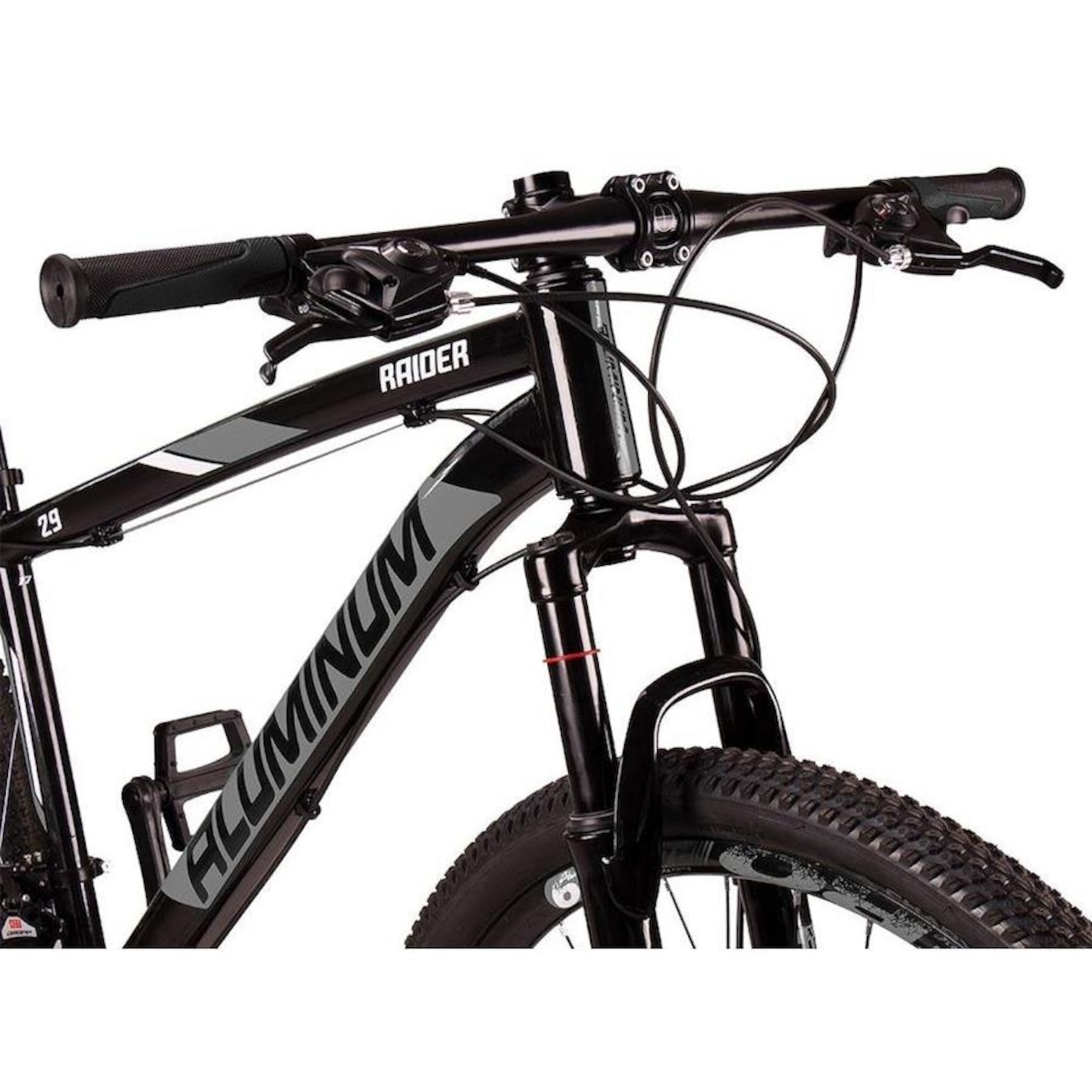 Bicicleta Aluminum Raider Aro 29 - Freio a Disco - Index - 24V - Adulto - Foto 3