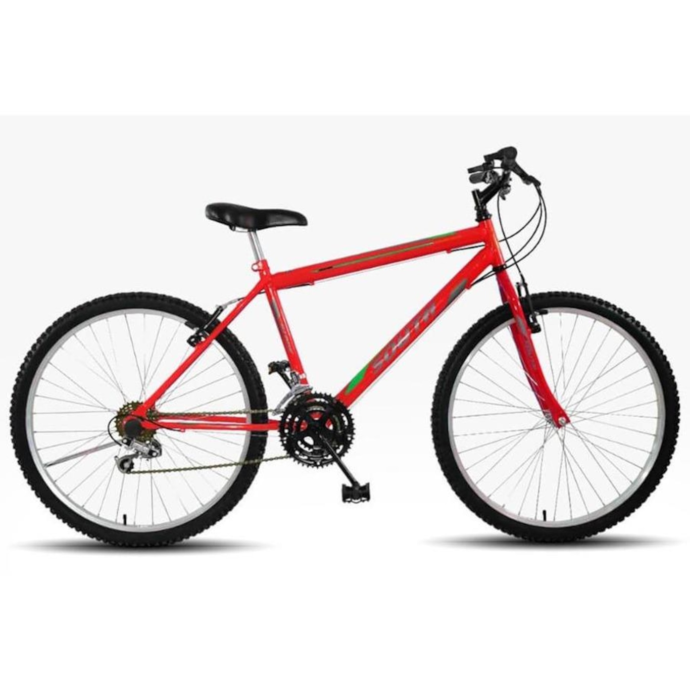 Bicicleta Aro 26 South - Freio V-Brake - 18 Marchas - Adulto - Foto 1