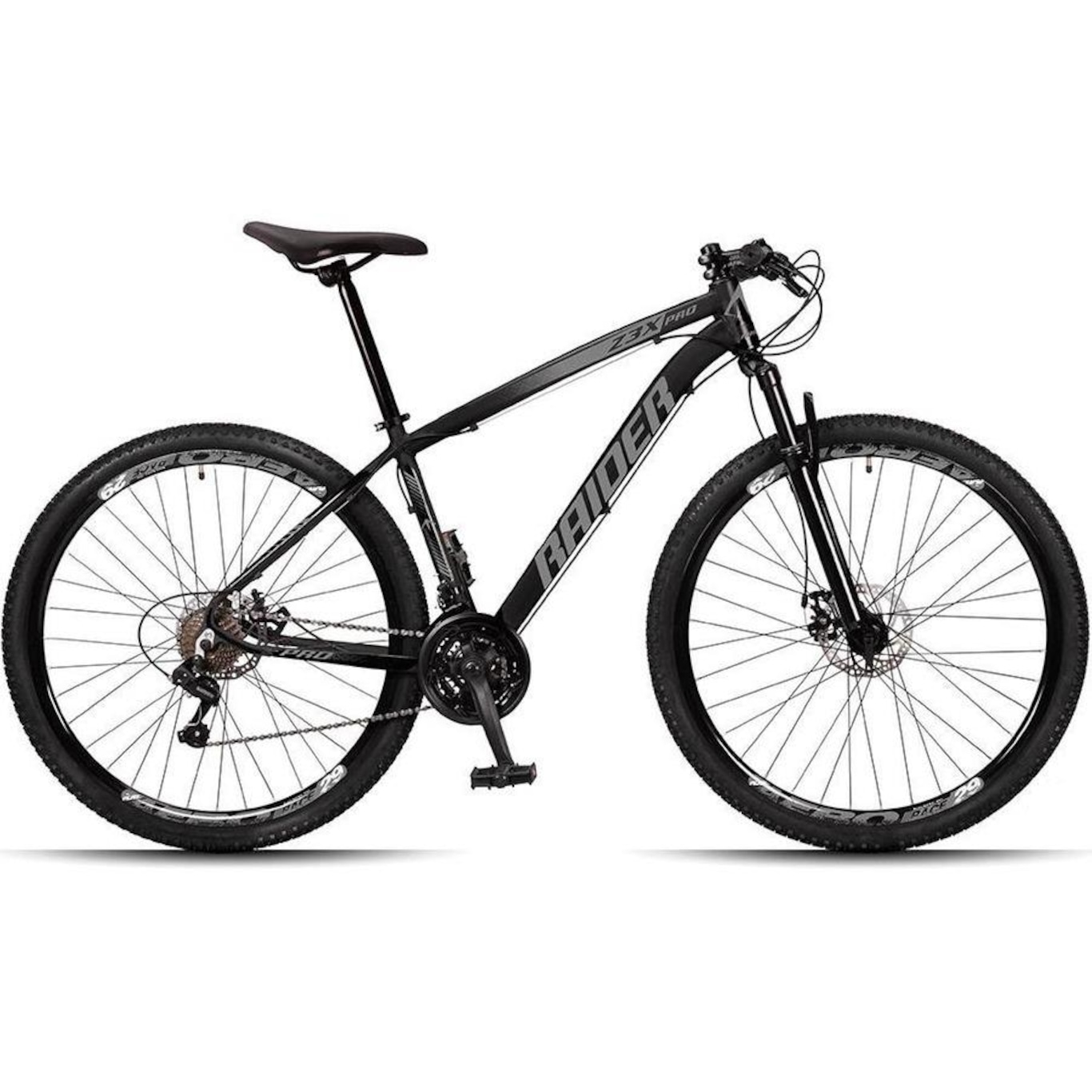 Bicicleta Aro 29 Raider Z3X 24 Vel Câmbio Traseiro Shimano Freio A Disco Bike Mtb Alumínio - Foto 1