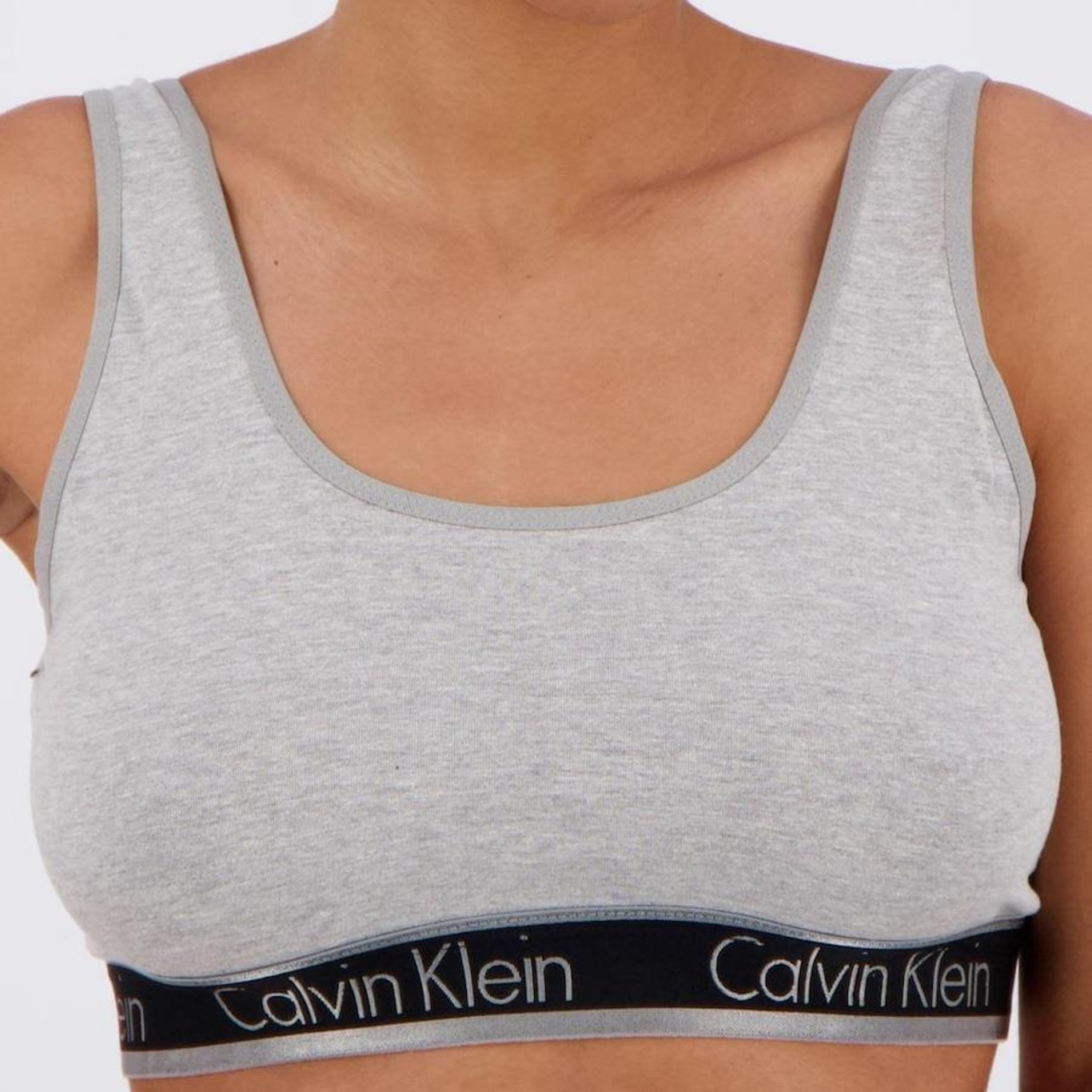 Top Fitness Calvin Klein Cotton - Feminino em Promoção