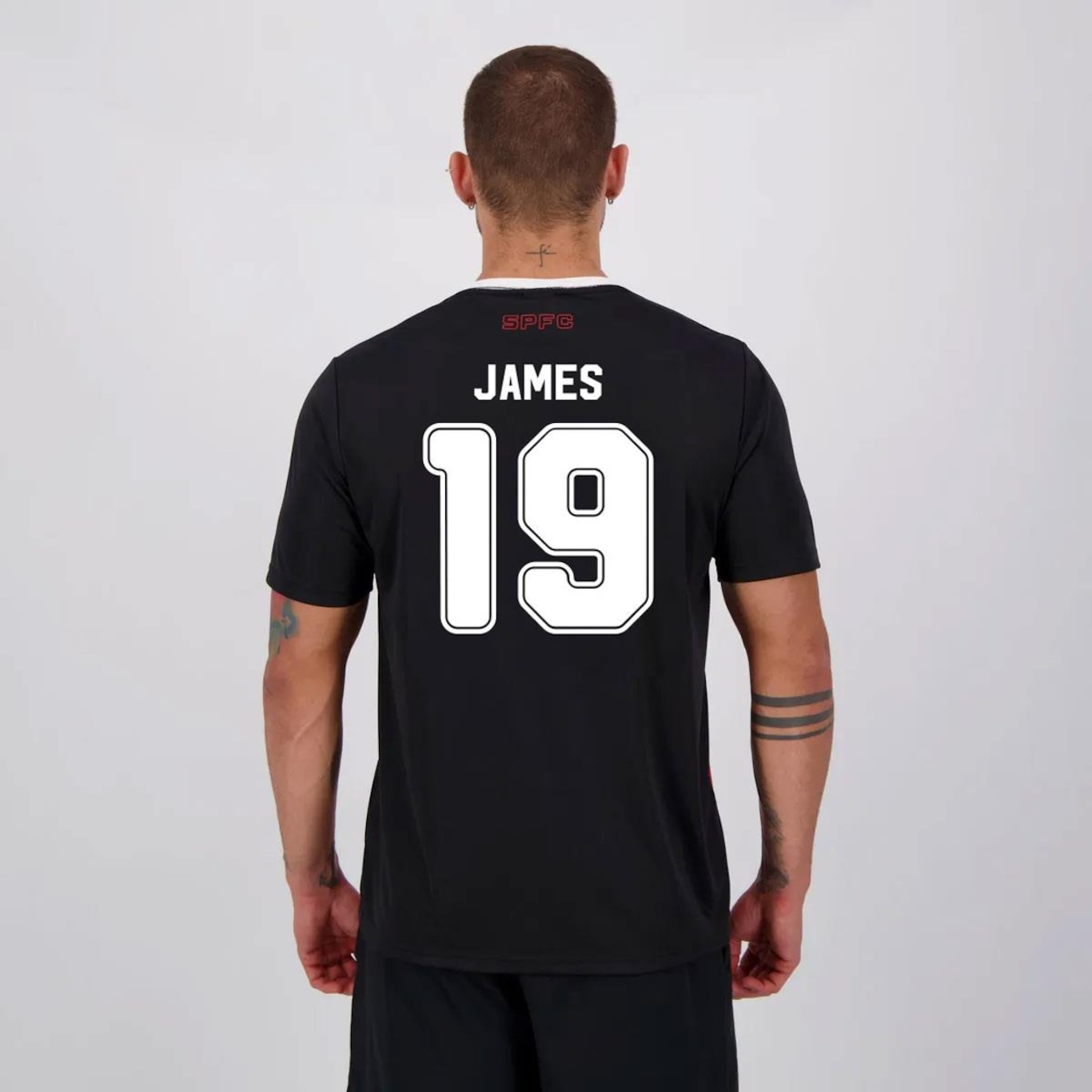 Camiseta do São Paulo Futfanatics Change 19 James - Masculina - Foto 1