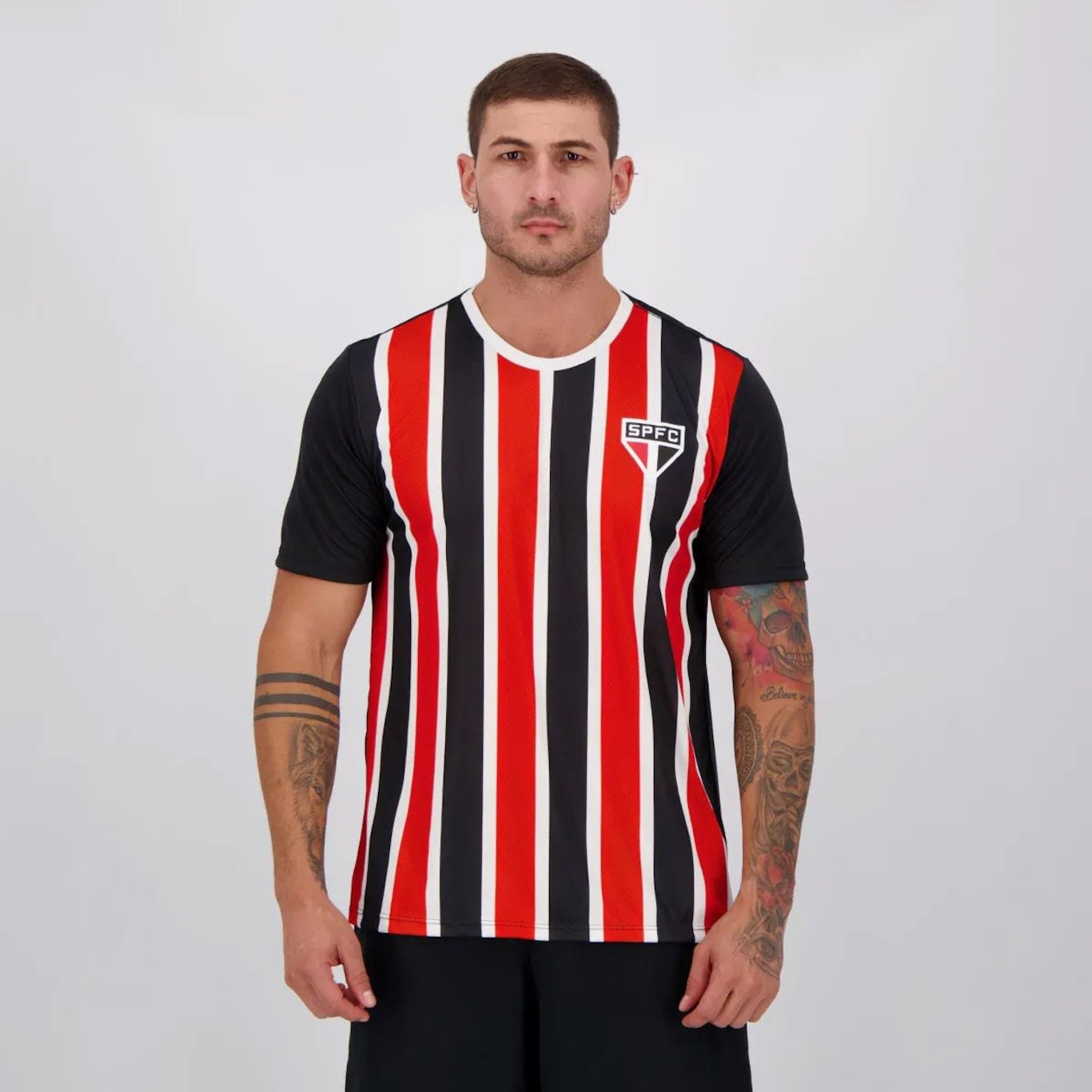 Camiseta do São Paulo Futfanatics Change 19 James - Masculina - Foto 2