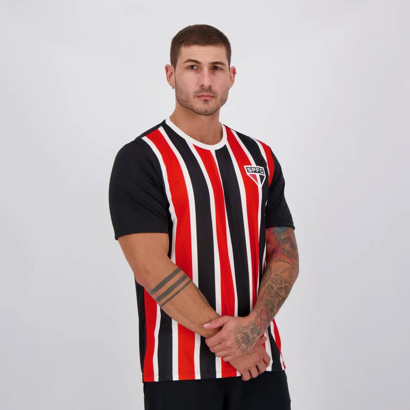 Camiseta do São Paulo Futfanatics Change 19 James - Masculina - Foto 5