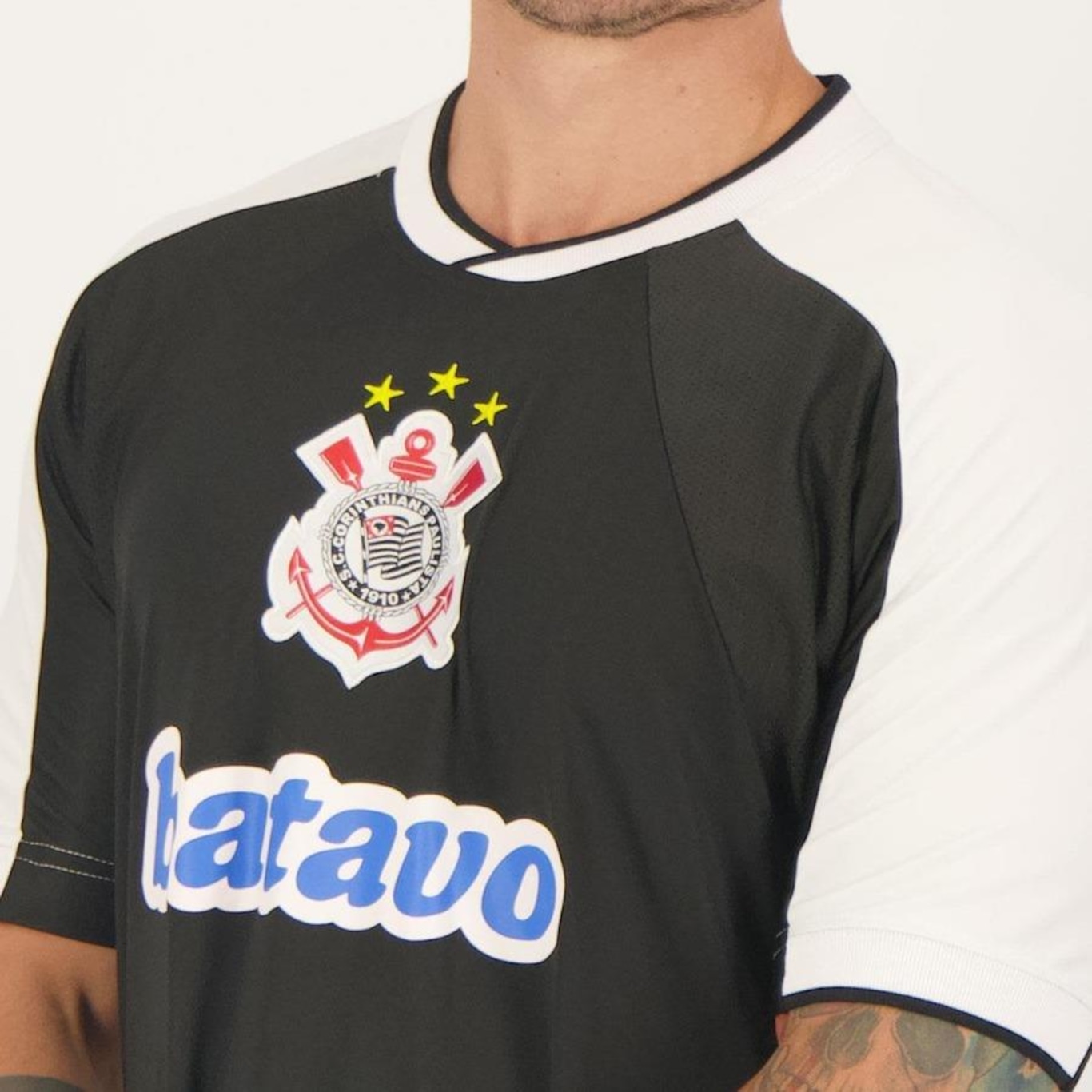 Camisa Corinthians Retro Mundial 2000 Batavo - Masculino - SPR