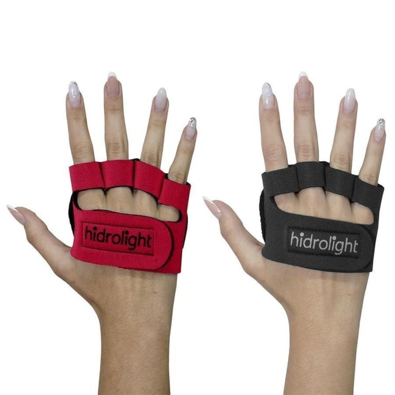 Kit Palmar Hidrolight para Musculação Mini Palma - 2 Pares - Adulto - Foto 1