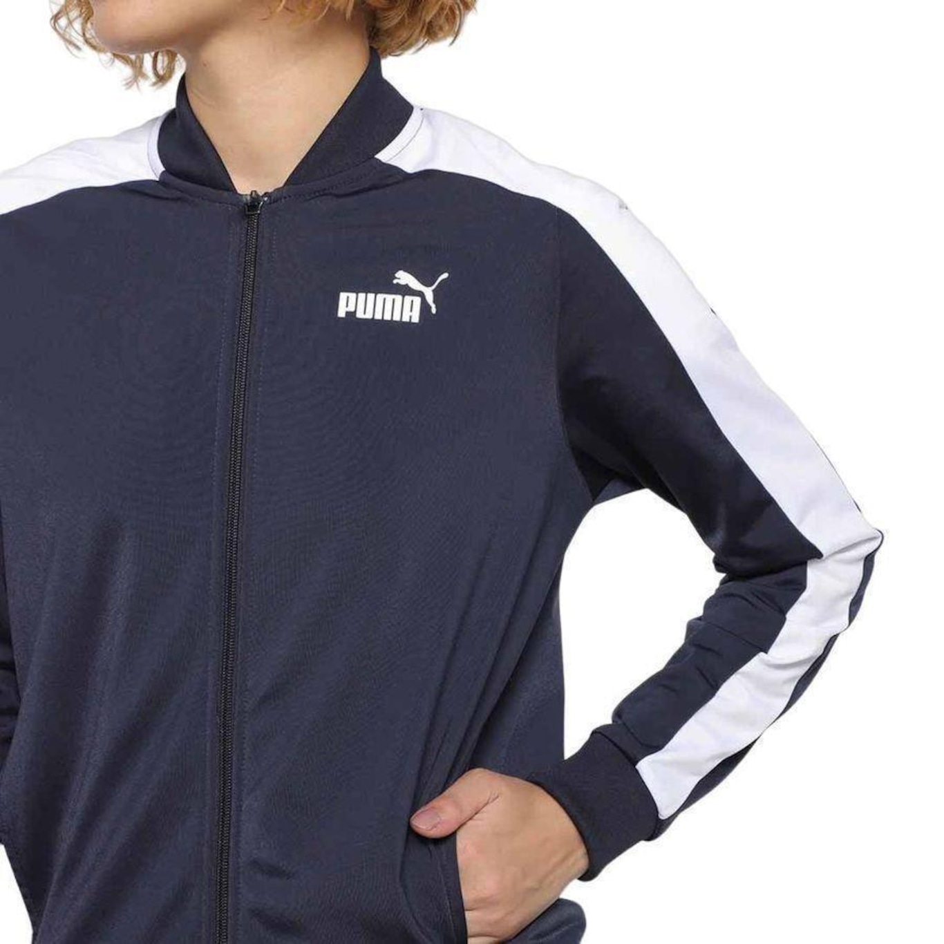 Agasalho Puma Baseball Tricot - Feminino - Foto 3