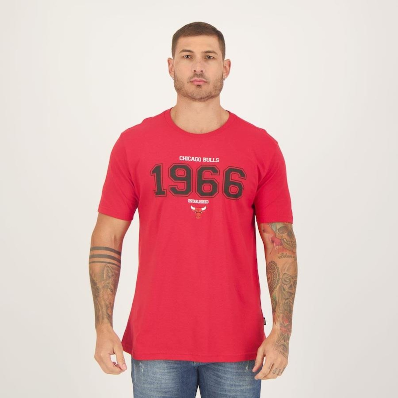 Camiseta NBA Founded Chicago Bulls - Masculina - Foto 1