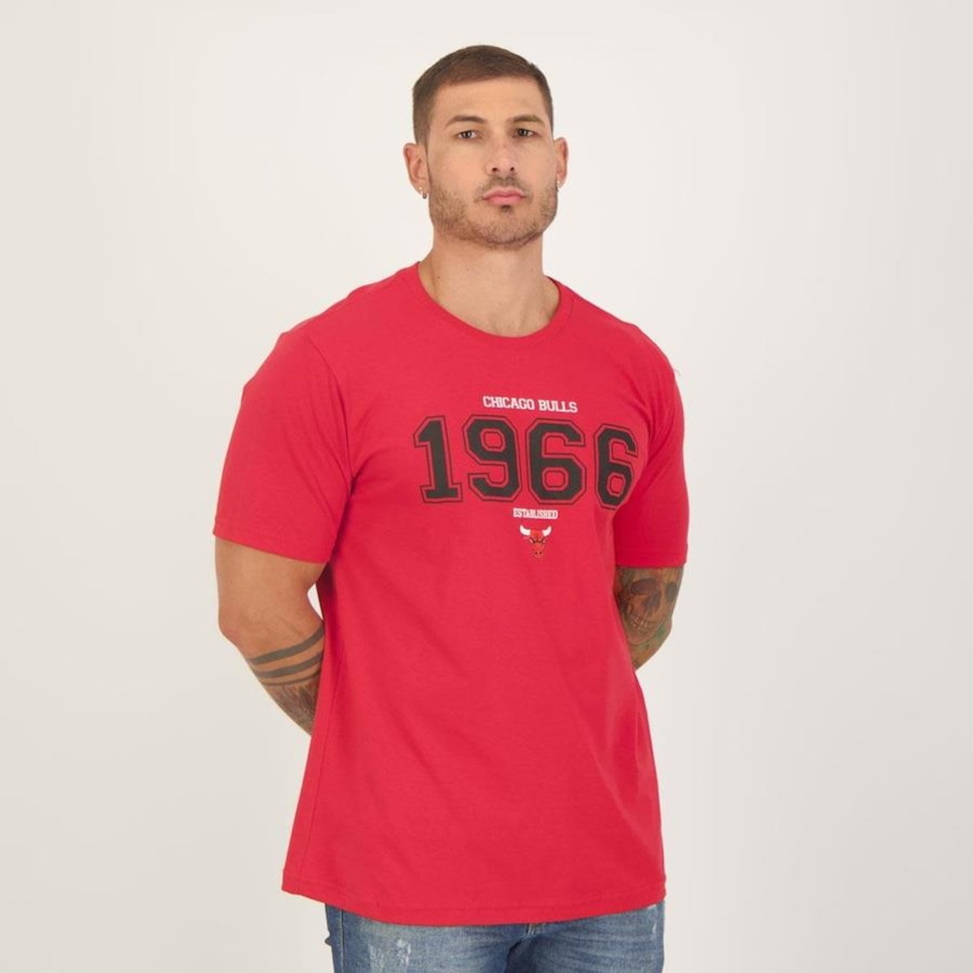 Camiseta NBA Founded Chicago Bulls - Masculina - Foto 2