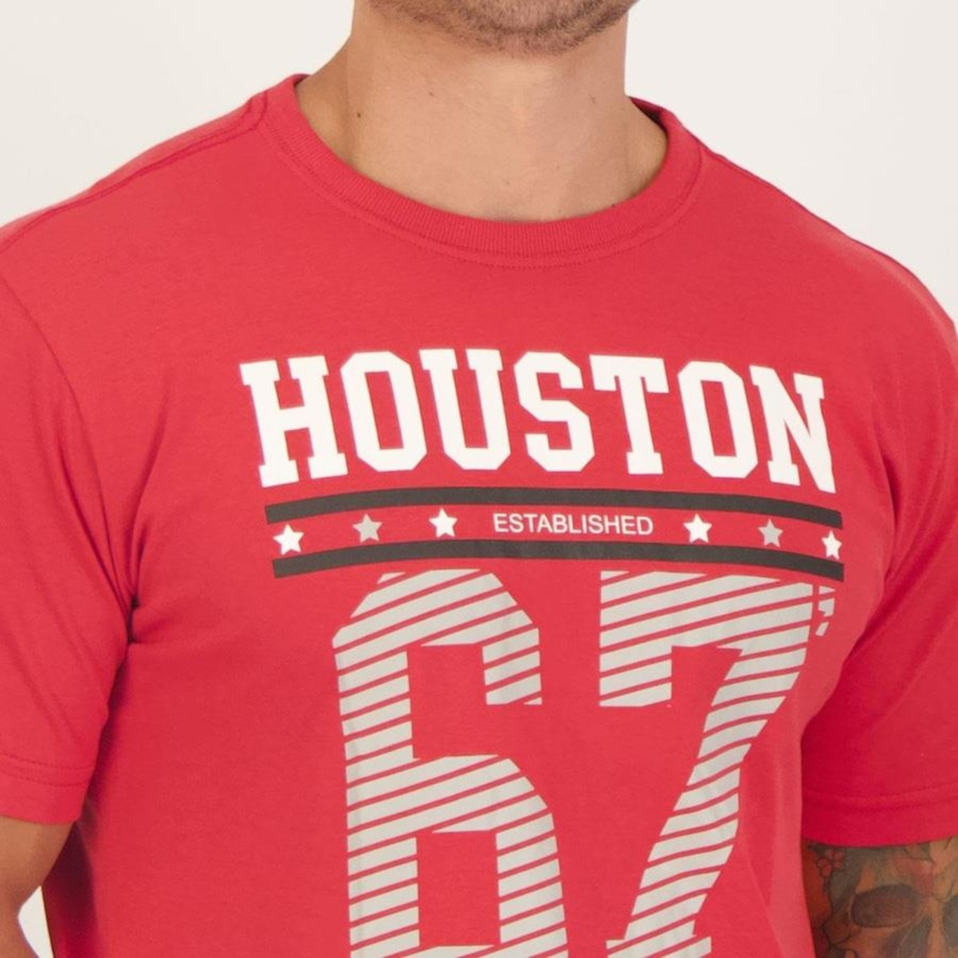 Camiseta NBA Year Houston - Masculina - Foto 3