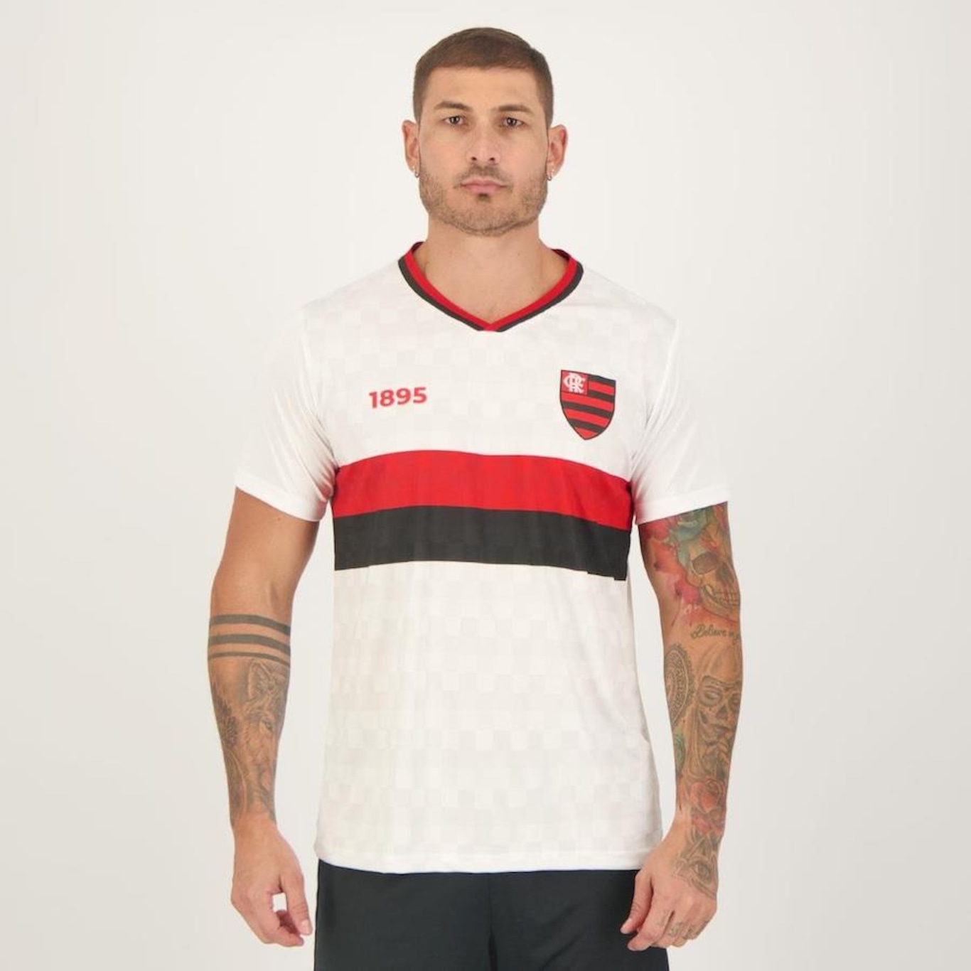 Camisa do Flamengo Schoolers Futfanatics - Masculina - Foto 1