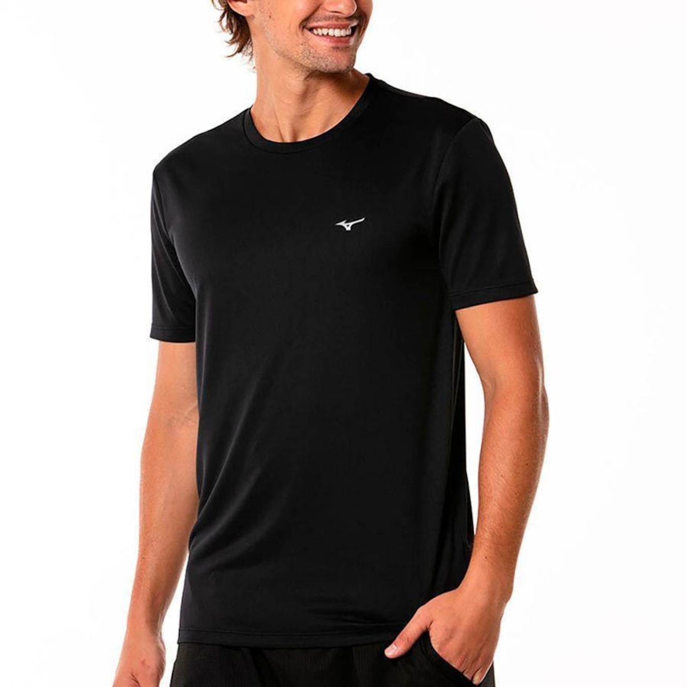 Kit de Camisetas Mizuno Nirvana - 2 Unidades - Masculino - Foto 3