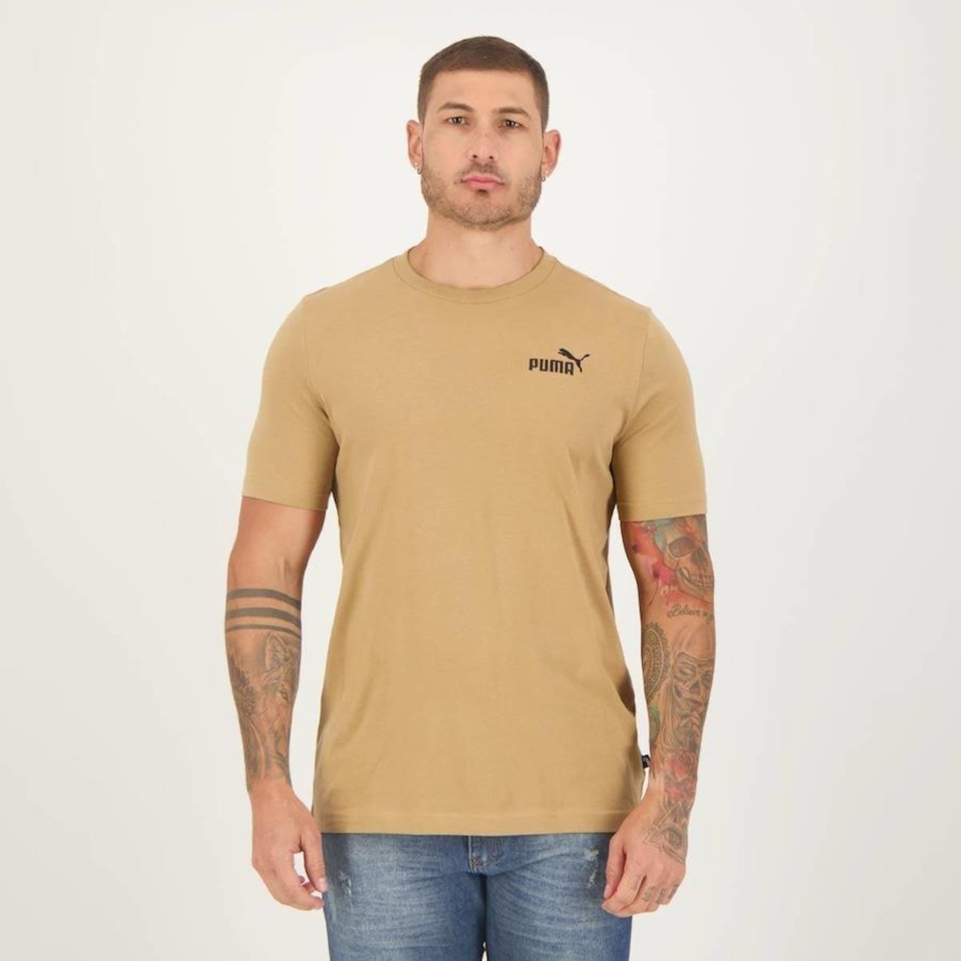 Camiseta Puma Ess Elevated - Masculina - Foto 1