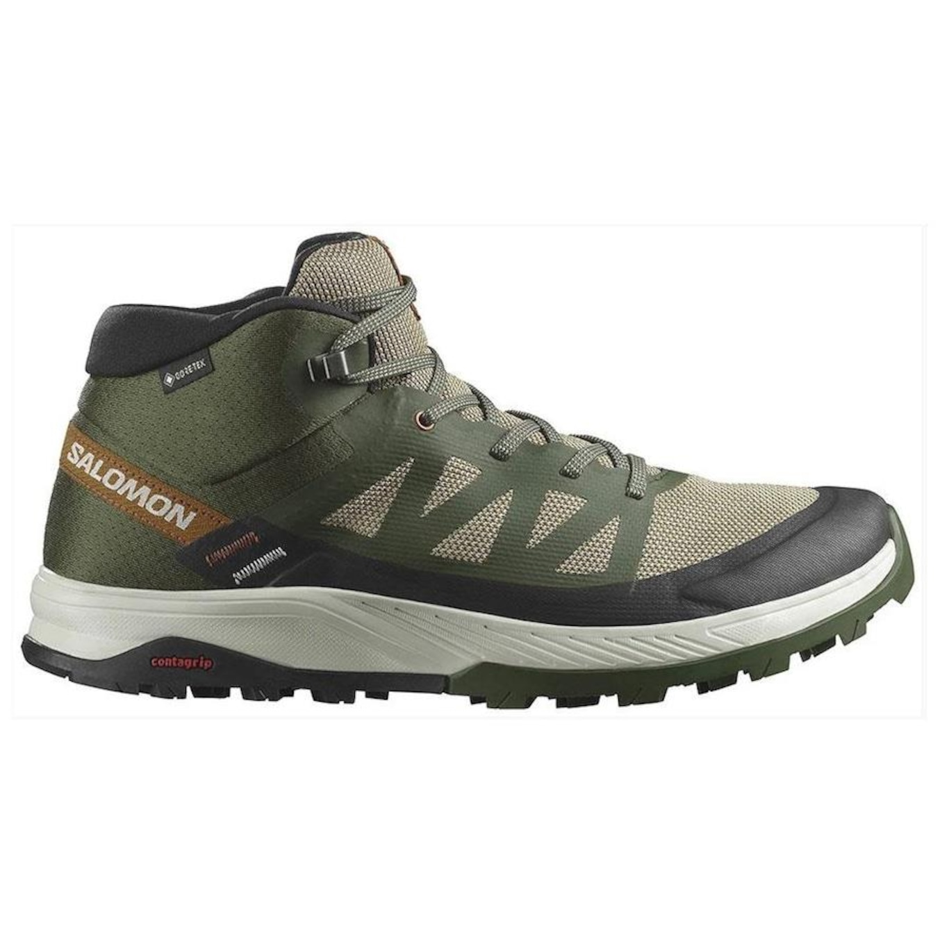 Bota Salomon Outrise Mid Gtx - Masculina - Foto 4