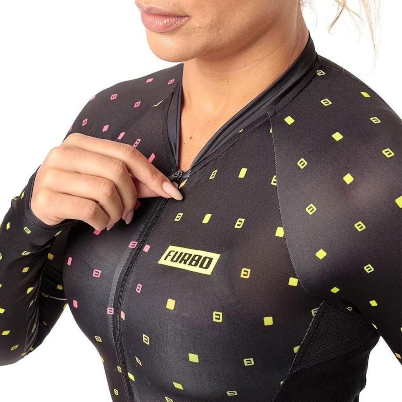 Macaquinho de Ciclismo Furbo New Brand com Manguito - Feminino - Foto 5