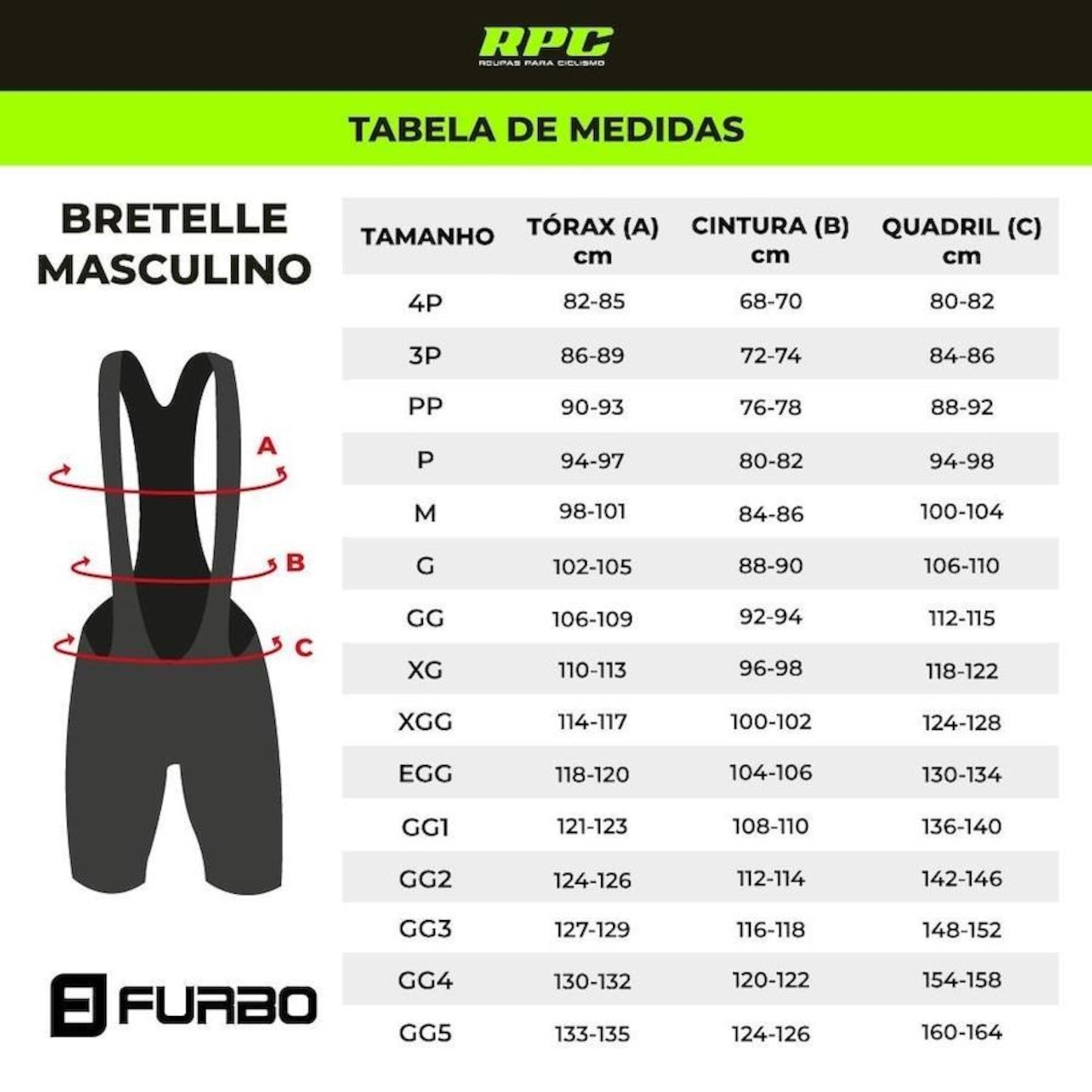 Bretelle Ciclismo Furbo Easy Pro Carbon Forro Italiano Evo - Masculino - Foto 6