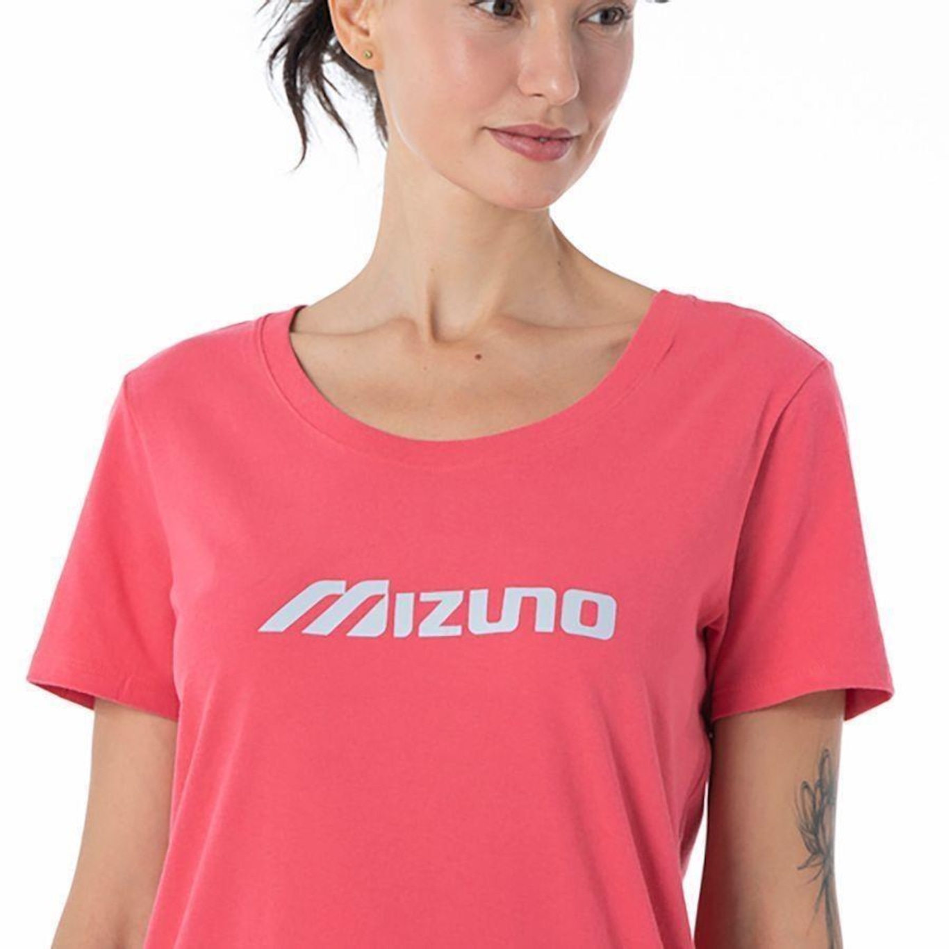 Camiseta Mizuno Basic - Feminina - Foto 3