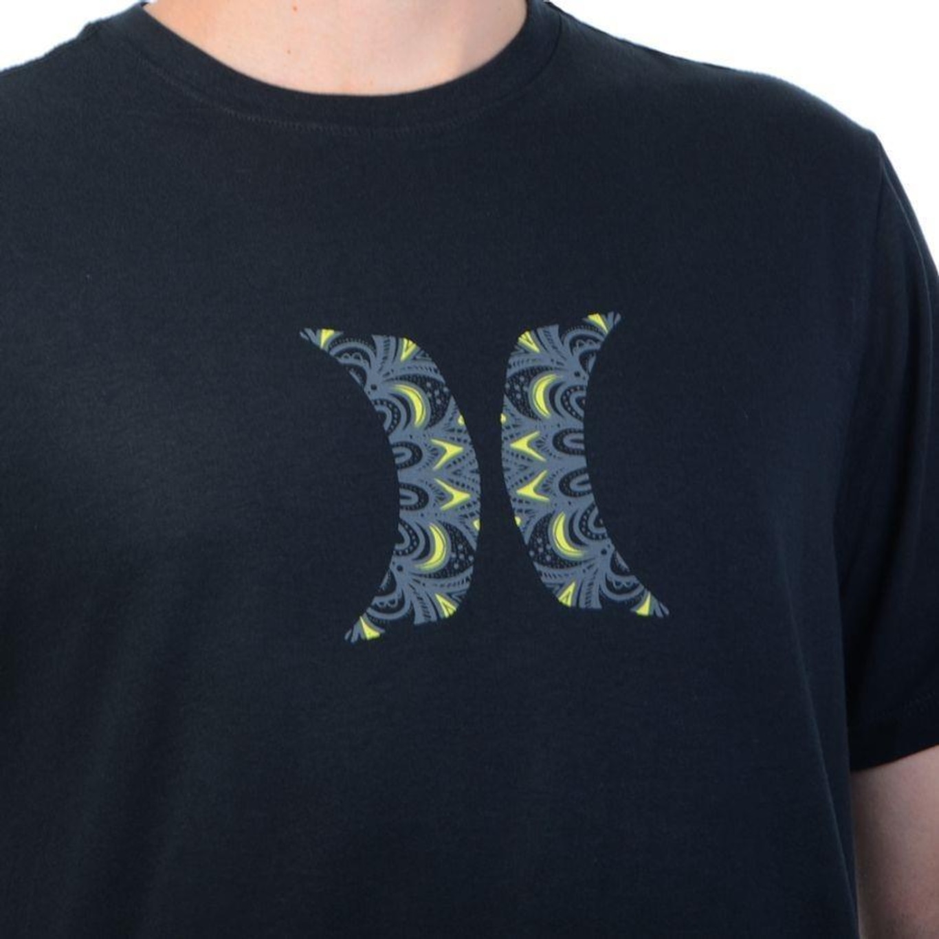 Camiseta Hurley Icon Abstract - Masculina - Foto 6