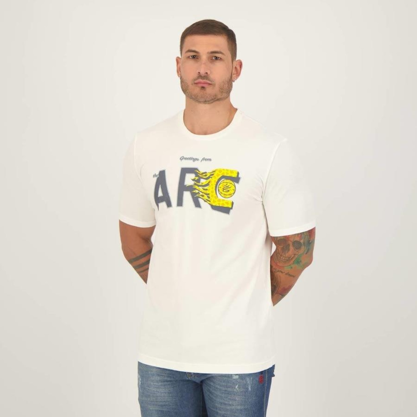 Camiseta Under Armour Curry Arc - Masculina - Foto 5