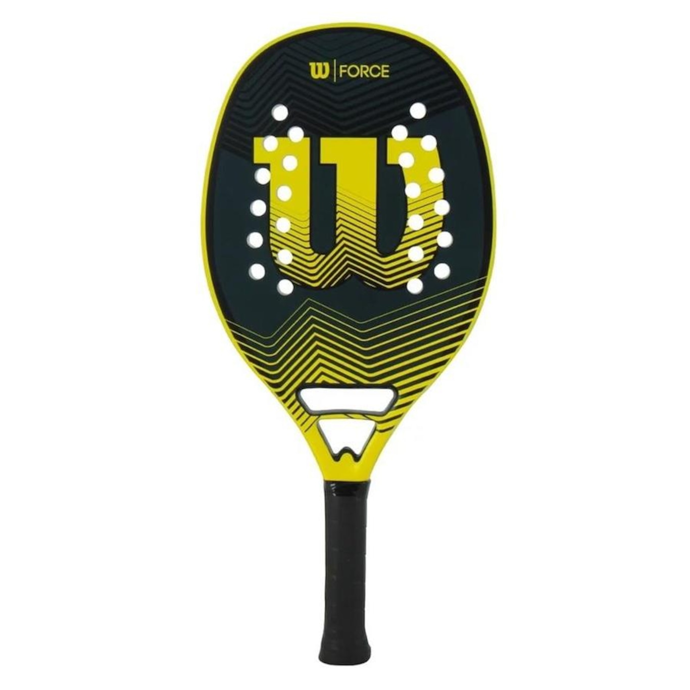 Kit Beach Tennis Raquete Wilson Force + 3 Bolas - Foto 2