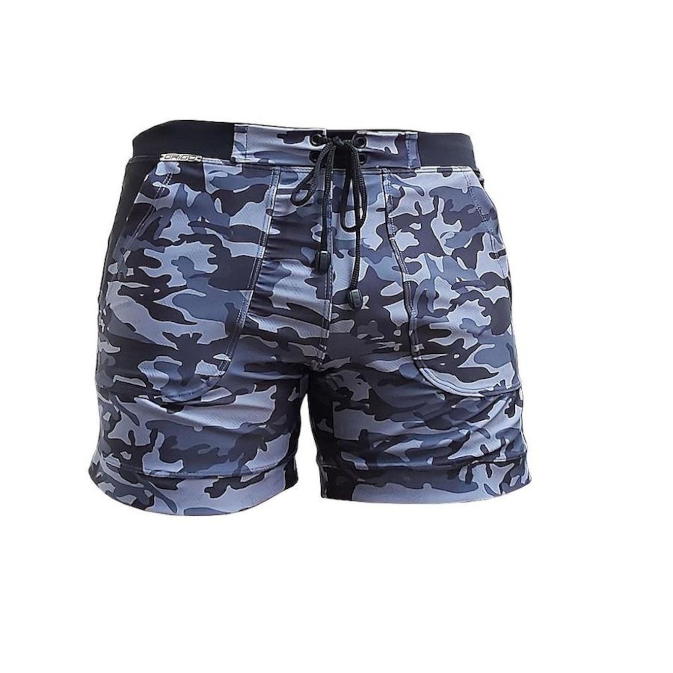 Bermuda Grigo Collection Camuflada - Masculina - Foto 1