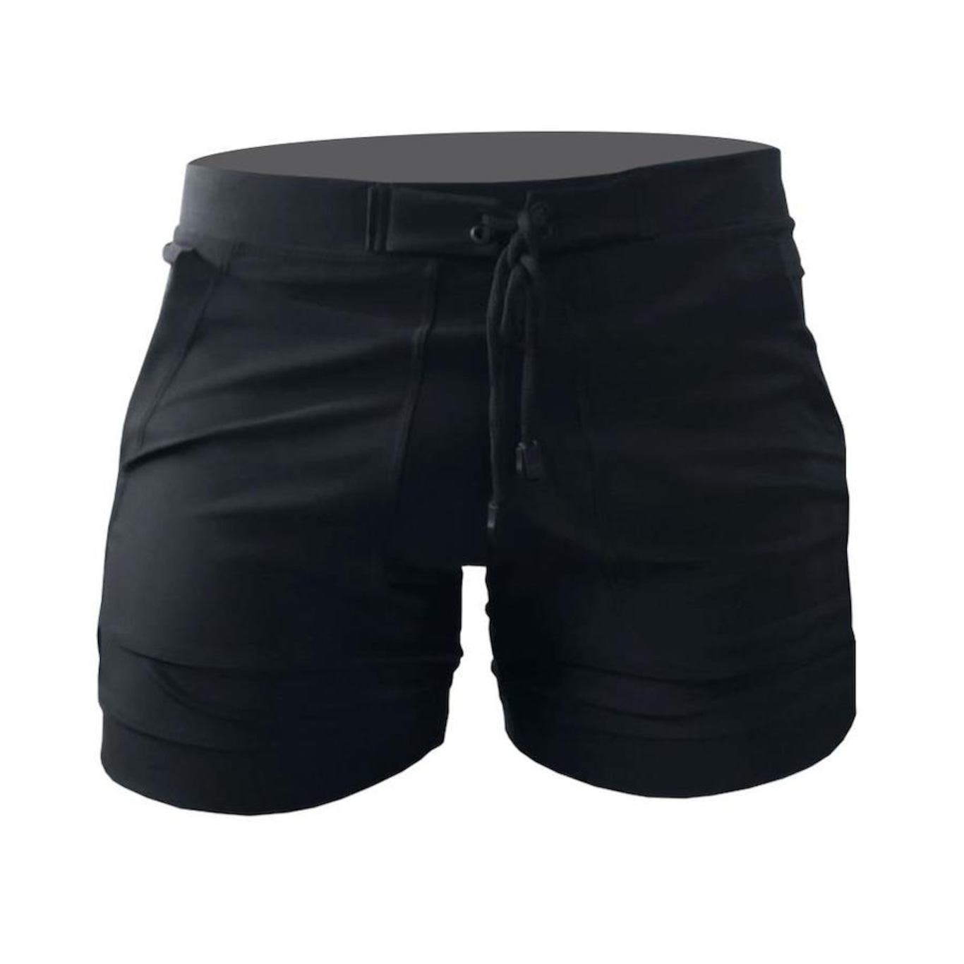 Sunga Bermuda Grigo Collection Total Black - Adulto - Foto 1