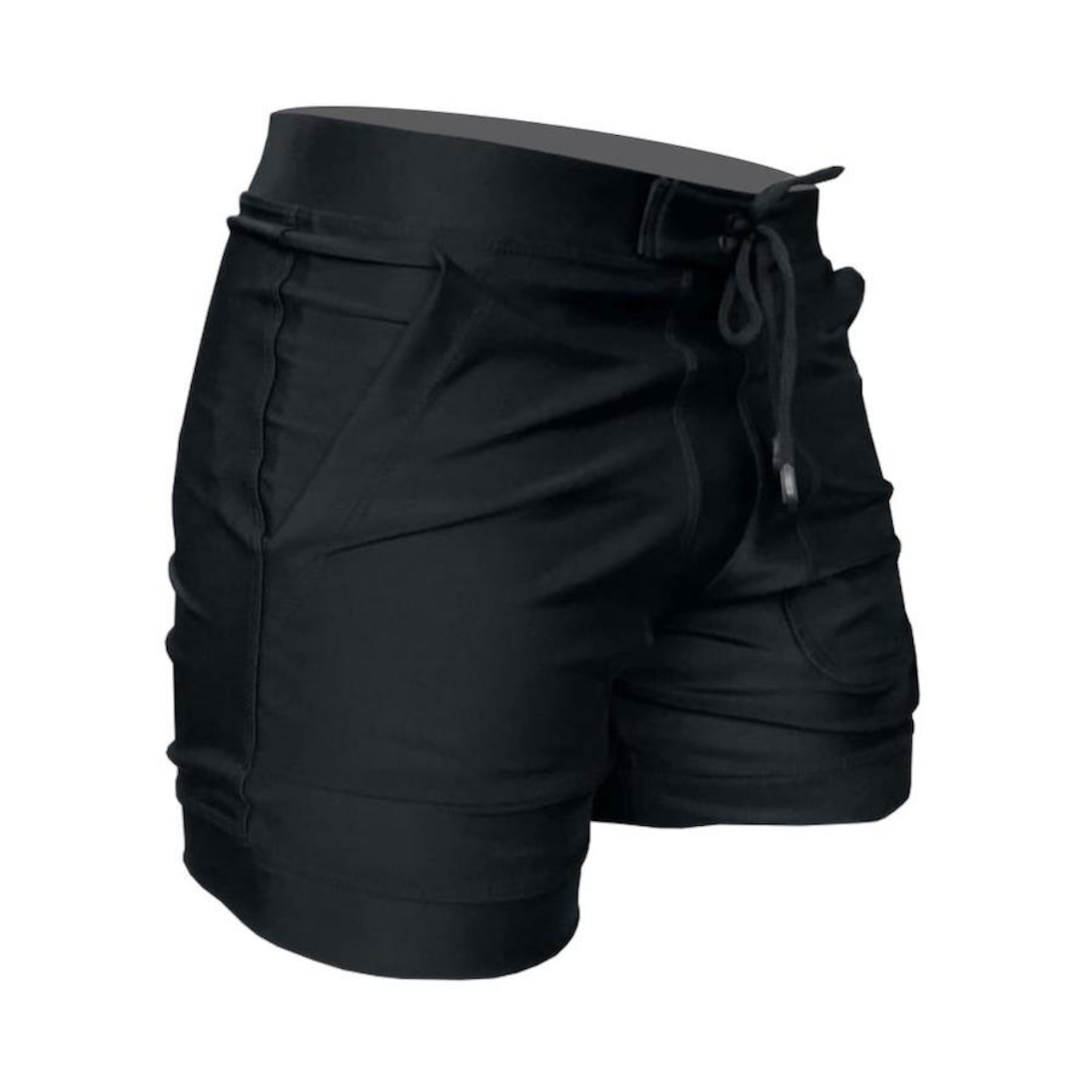 Sunga Bermuda Grigo Collection Total Black - Adulto - Foto 4