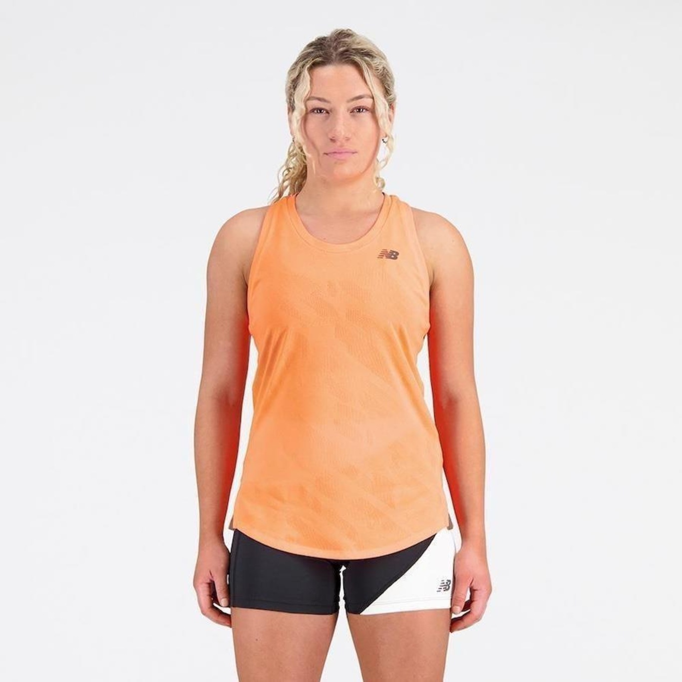 Camiseta Regata New Balance Q Speed Jacquard - Feminina - Foto 2