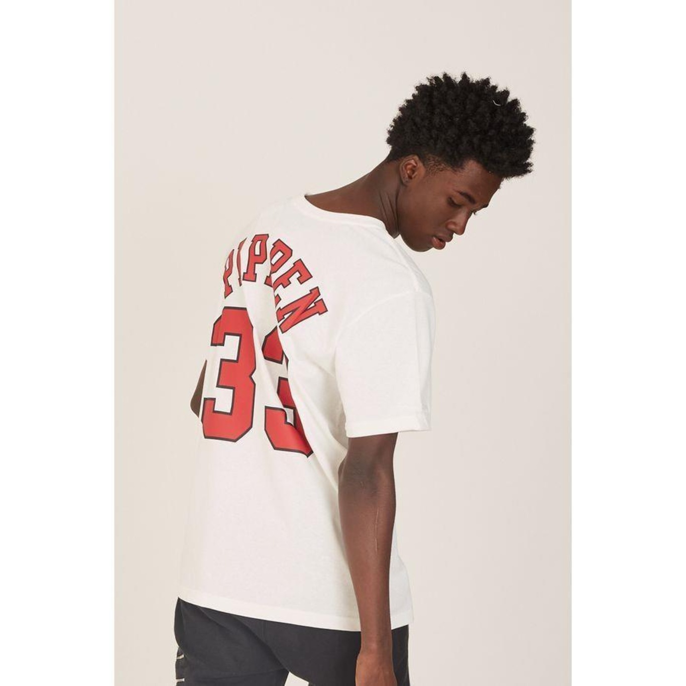 Camiseta Mitchell & Ness Estampada Chicago Bulls Scottie Pippen - Masculina - Foto 2