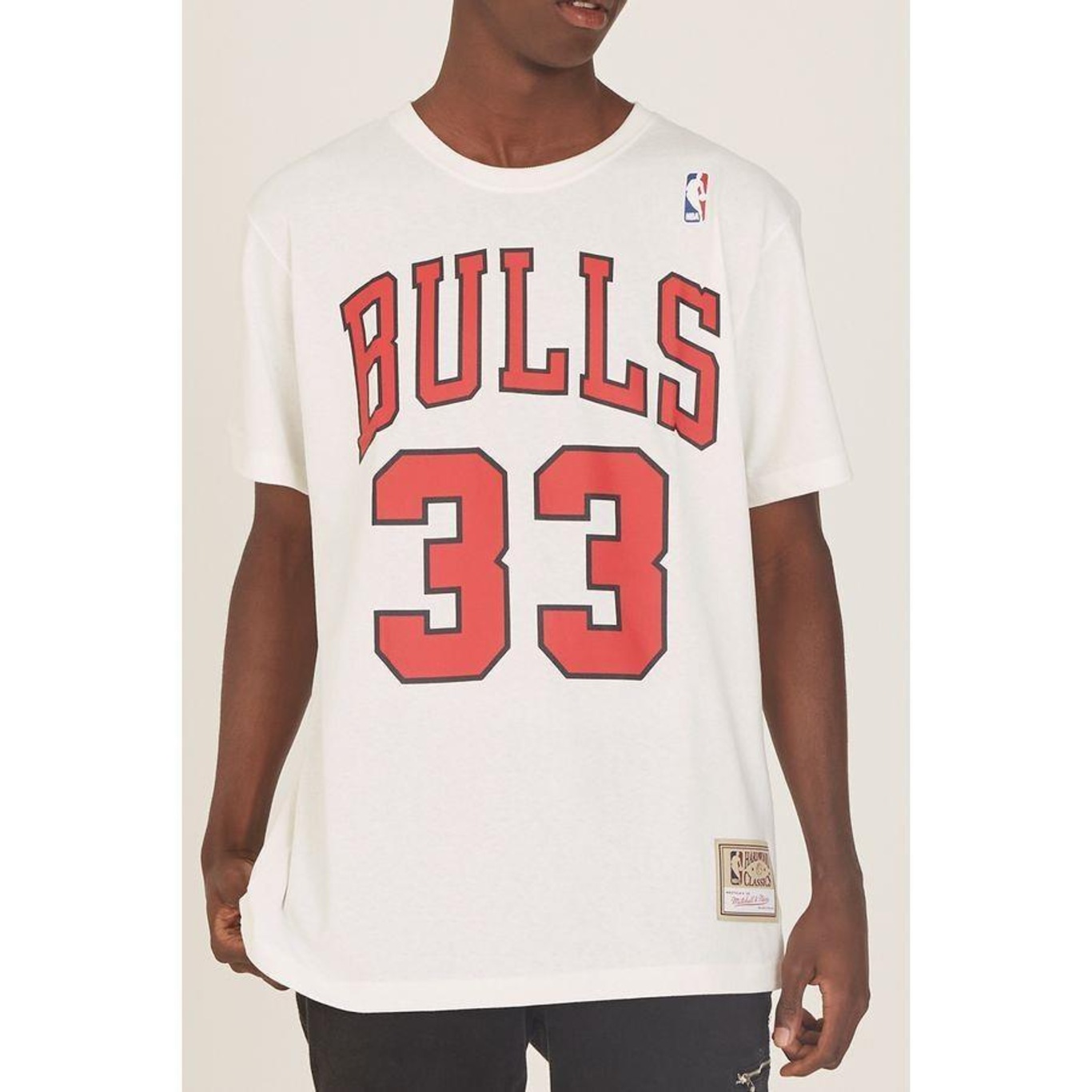 Camiseta Mitchell & Ness Estampada Chicago Bulls Scottie Pippen - Masculina - Foto 3