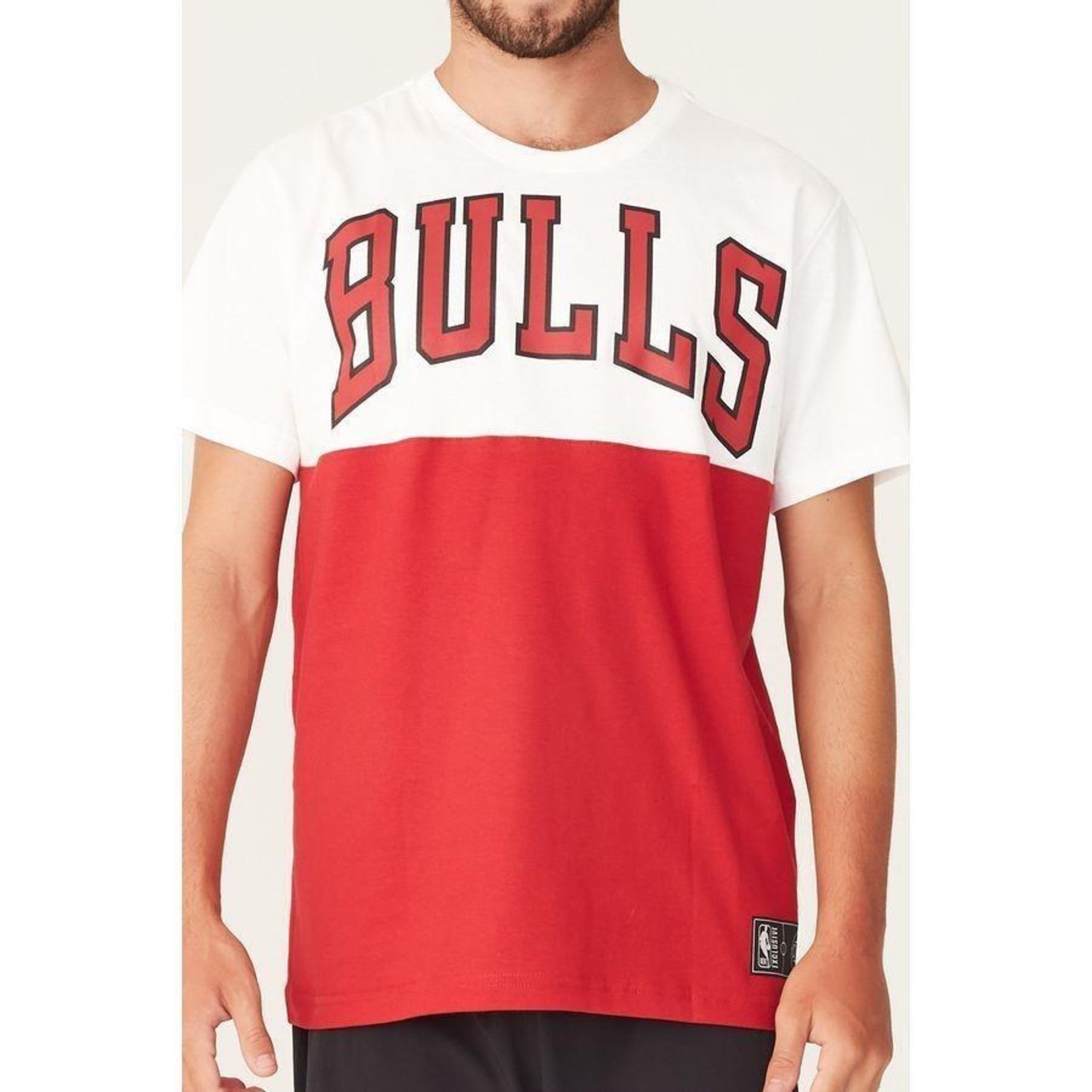 Camiseta Nba Especial Chicago Bulls com Masculina em Promo o