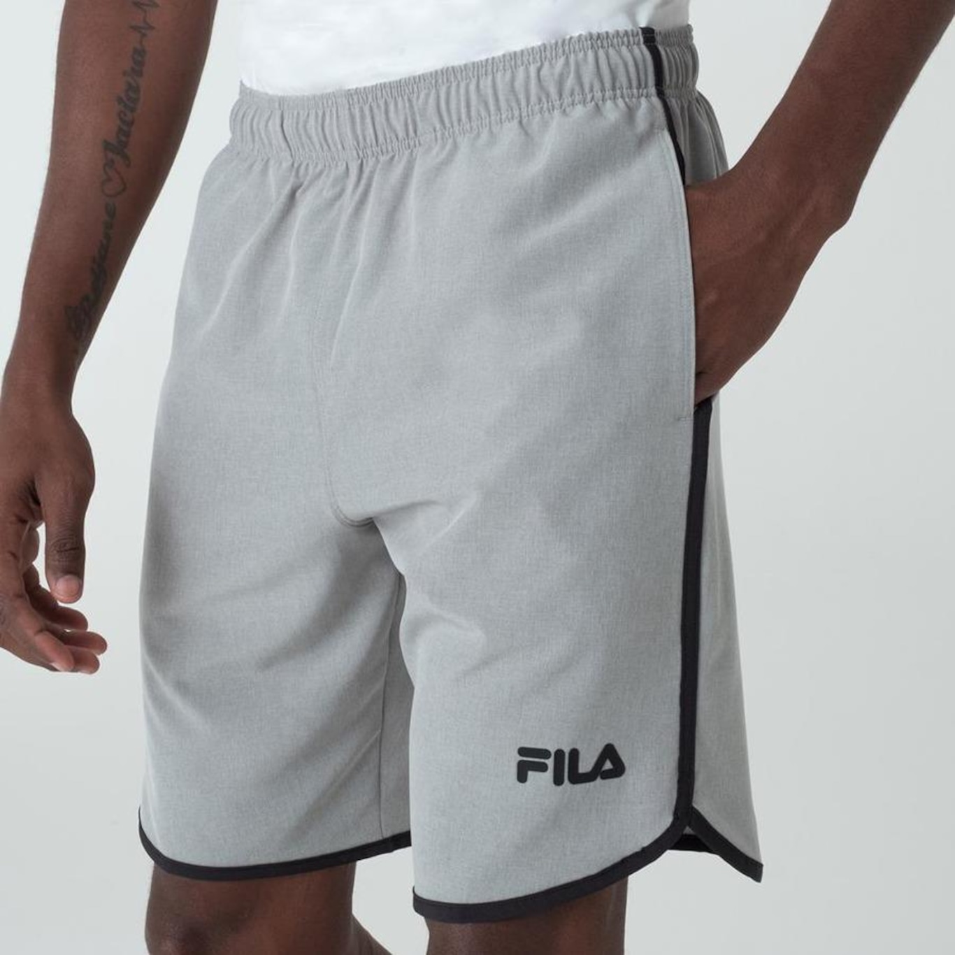 Bermuda Fila Curve Blend 7,5 - Masculina - Foto 5