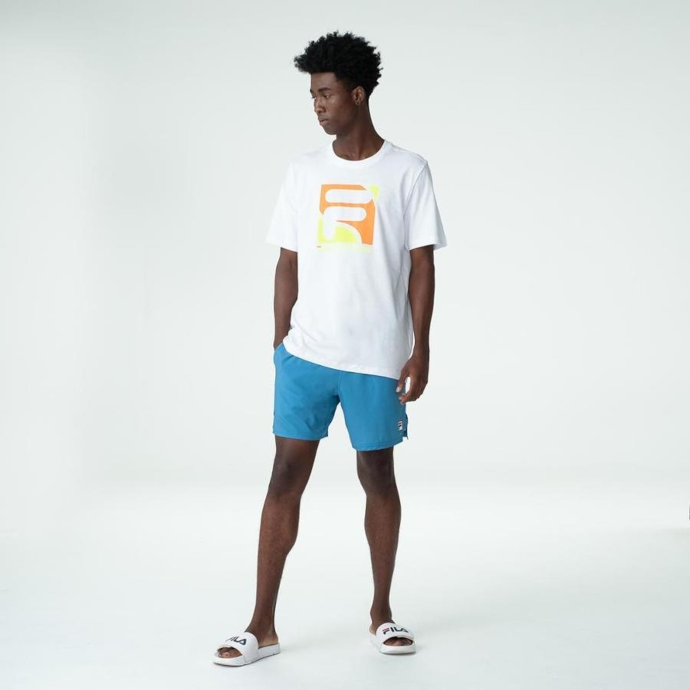 Camiseta Fila Beach Club - Masculina - Foto 3