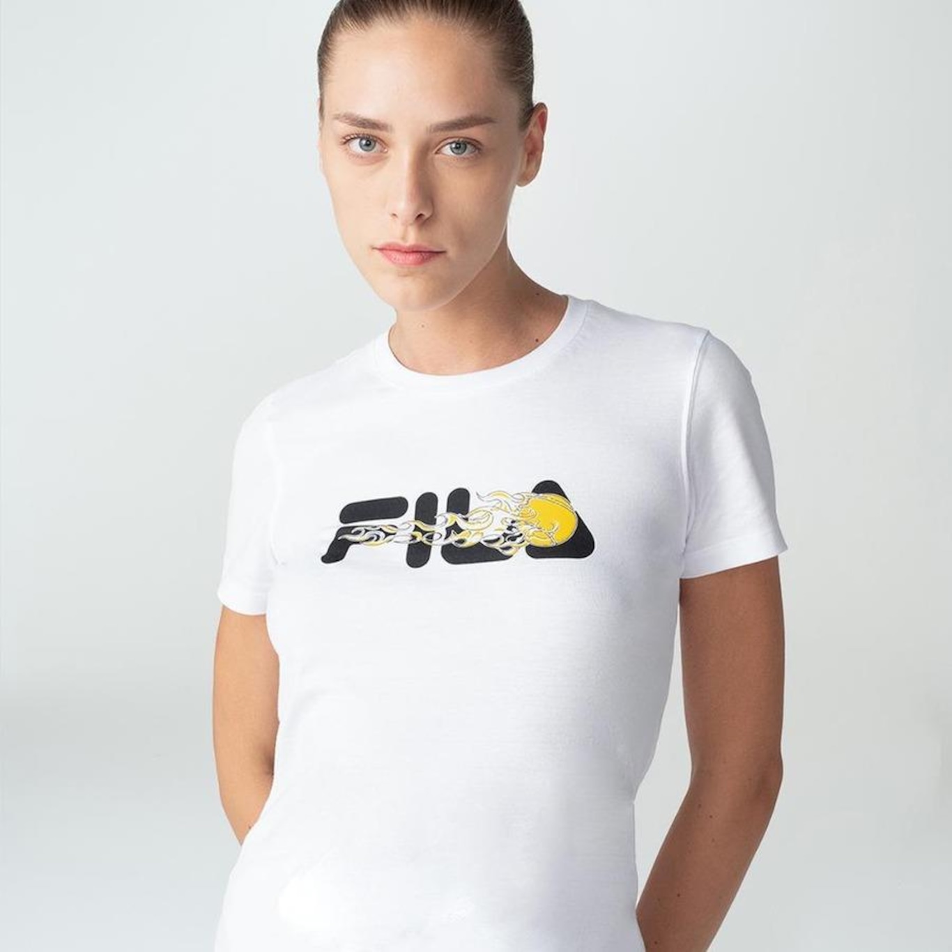 Camiseta Fila Graphics - Feminina - Foto 1