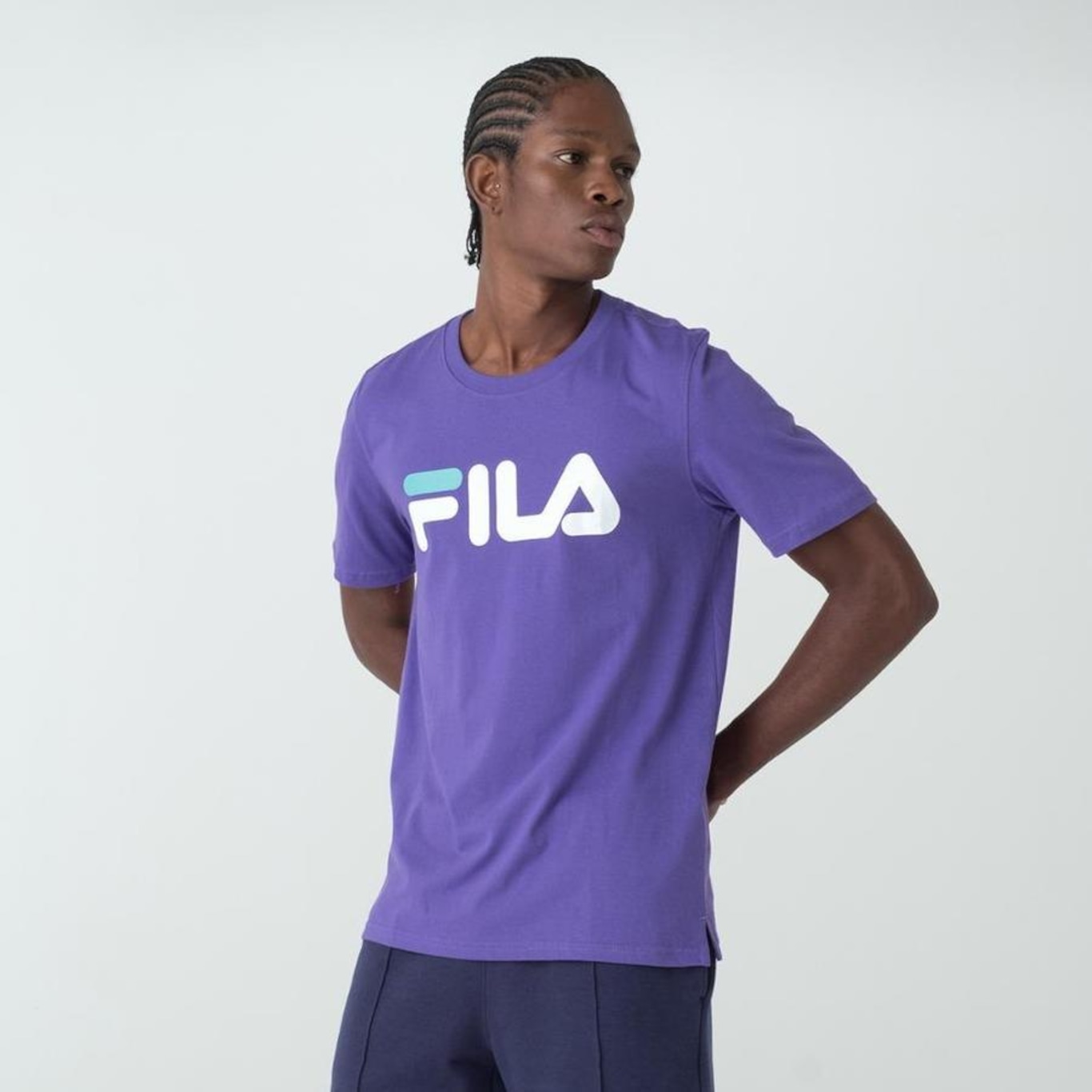 Camiseta Fila Letter Premium Ii - Masculina - Foto 1