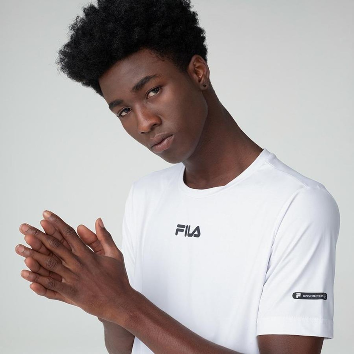 Camiseta Fila Sun Protect Breezy - Masculina - Foto 3