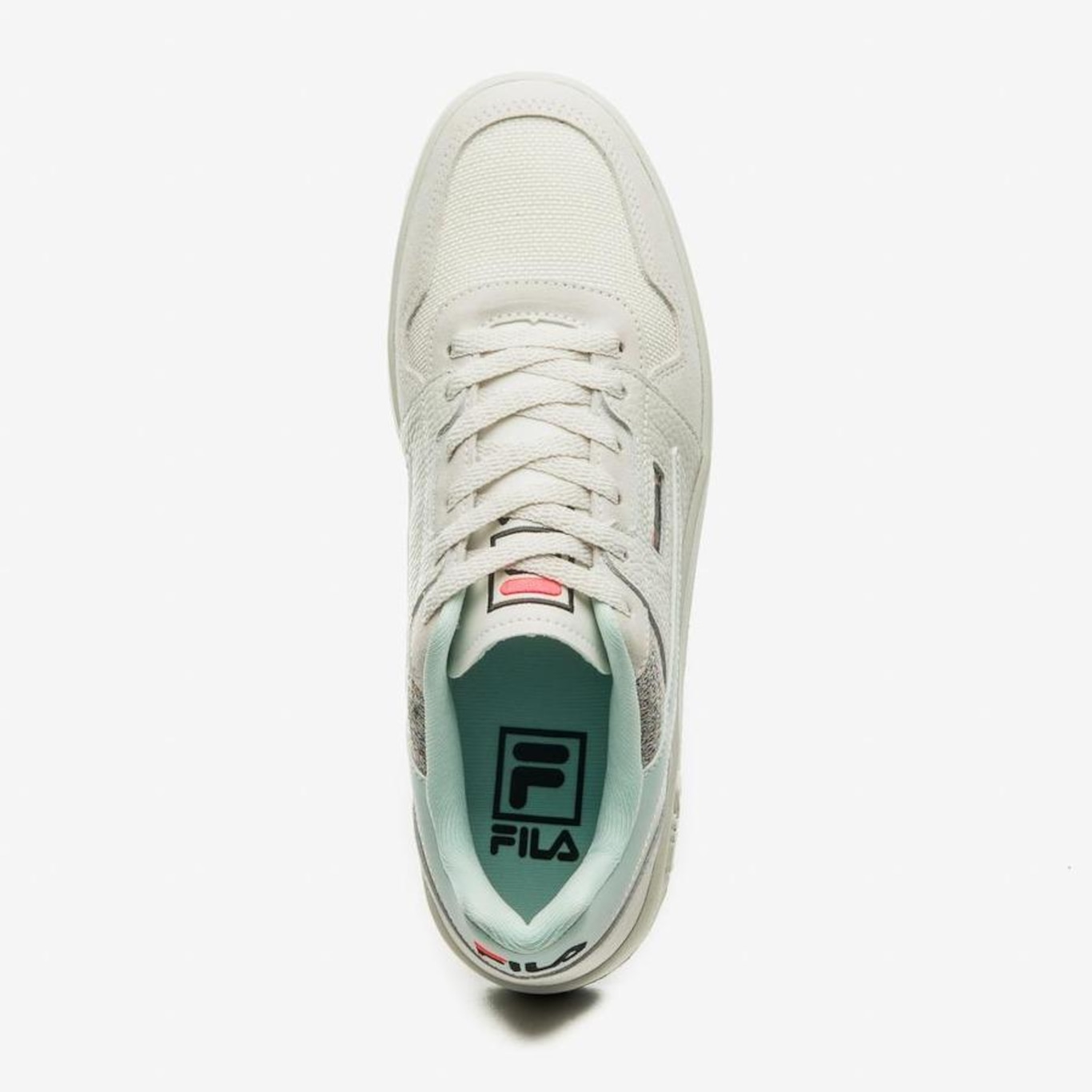 Tênis Fila Arcade Low Green Pack Bege - Espaco Tenis