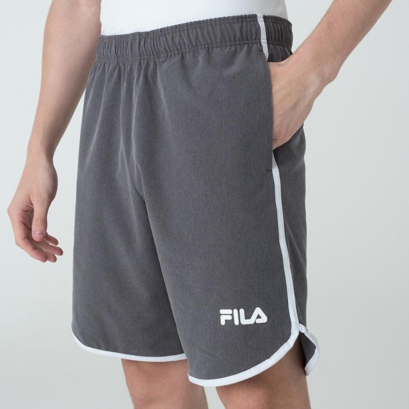 Bermuda Fila Curve Blend 7,5 - Masculina - Foto 4