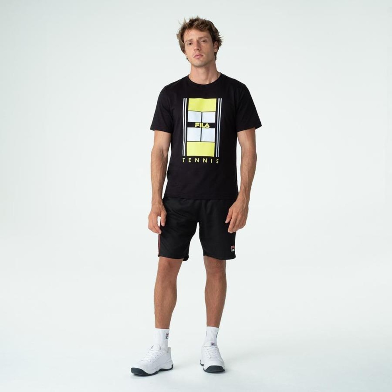 Camiseta Fila Tennis Graphics - Masculina - Foto 3