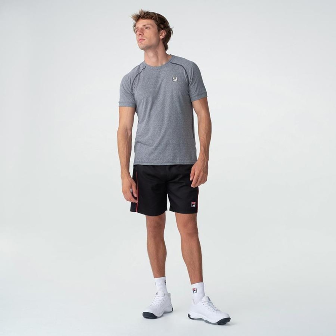 Camiseta Fila Tennis Rib - Masculina - Foto 3