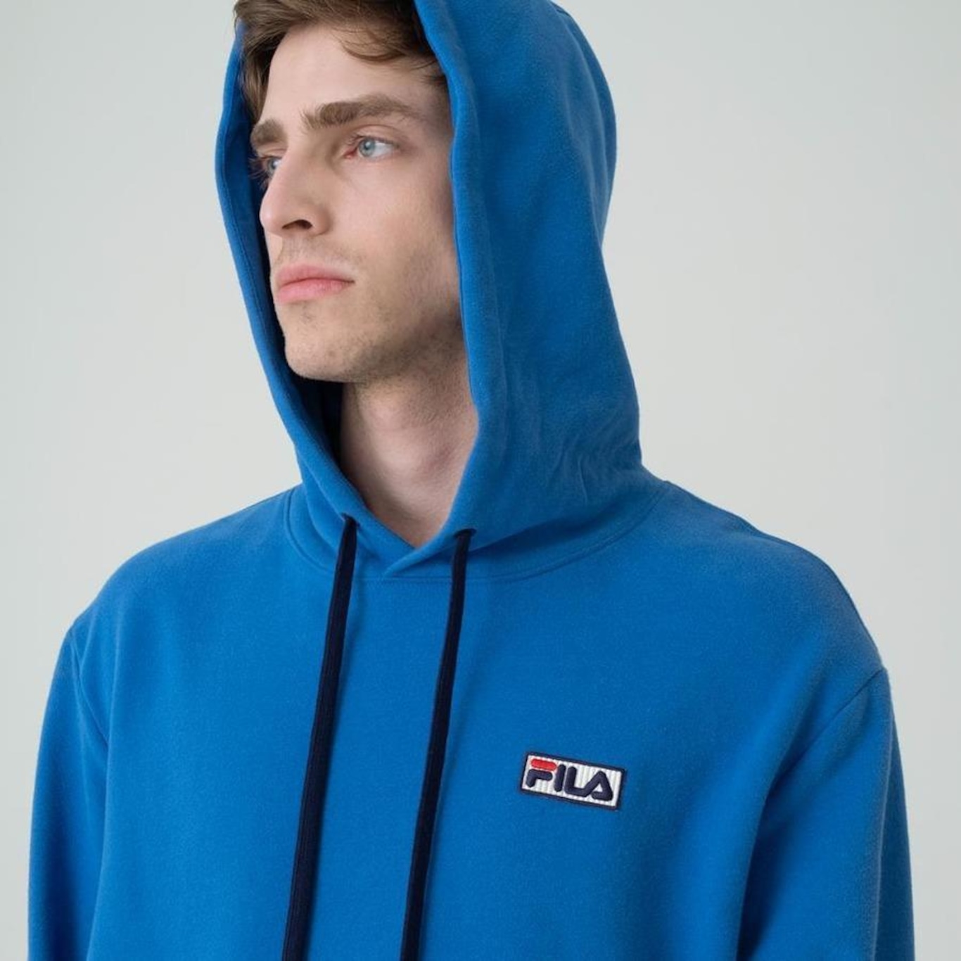 Blusão com Capuz Fila Basic Essential - Masculino - Foto 5