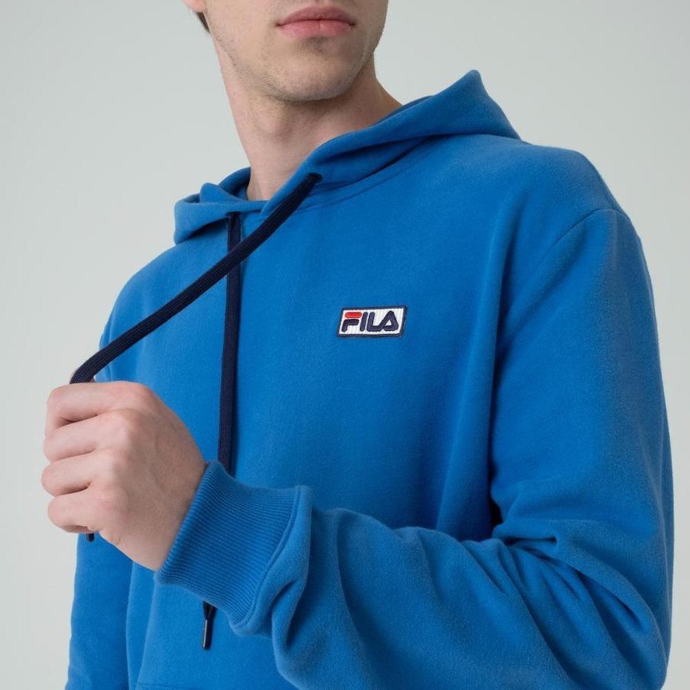 Blusão com Capuz Fila Basic Essential - Masculino - Foto 6