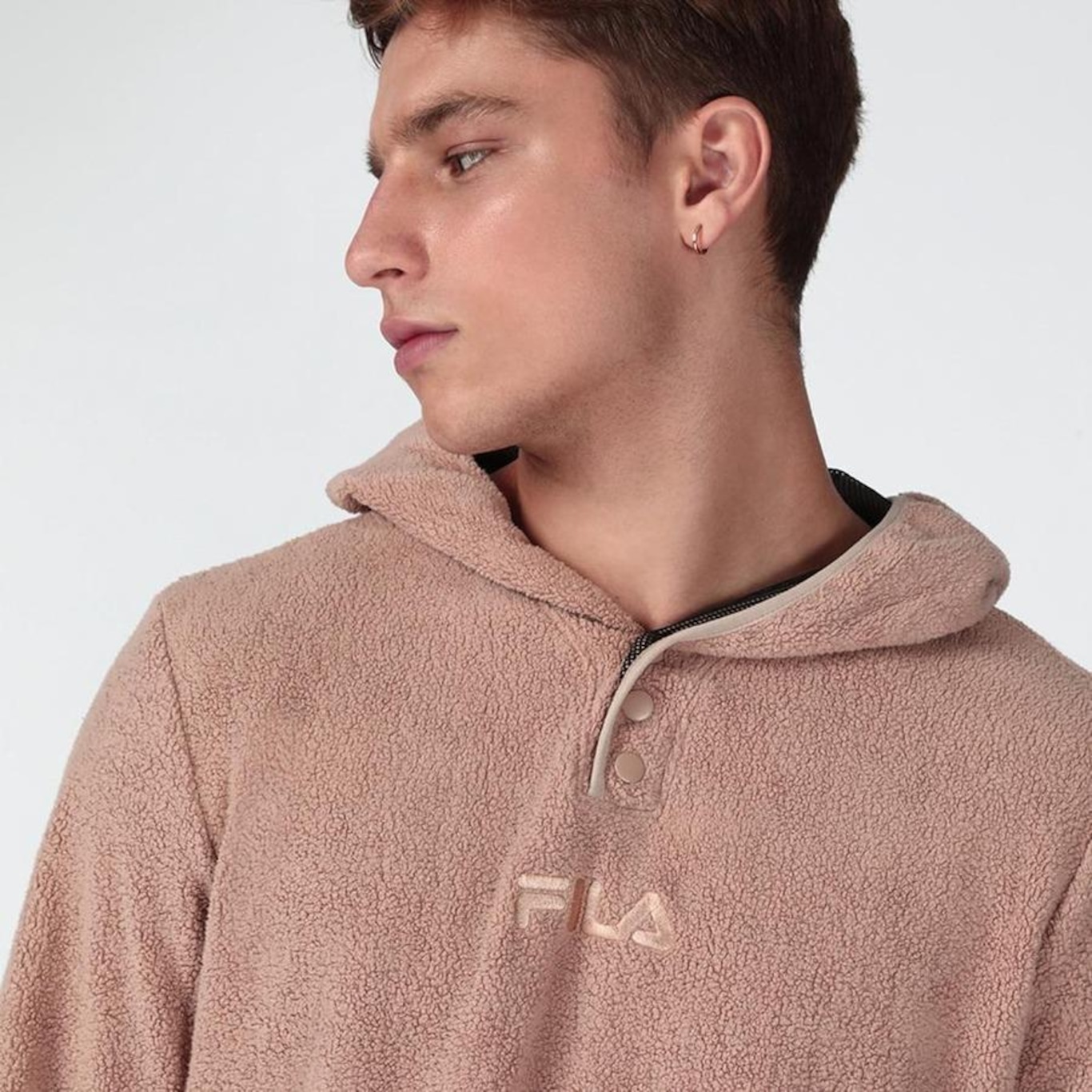 Blusão com Capuz Fila Soft Street Express - Masculino - Foto 4